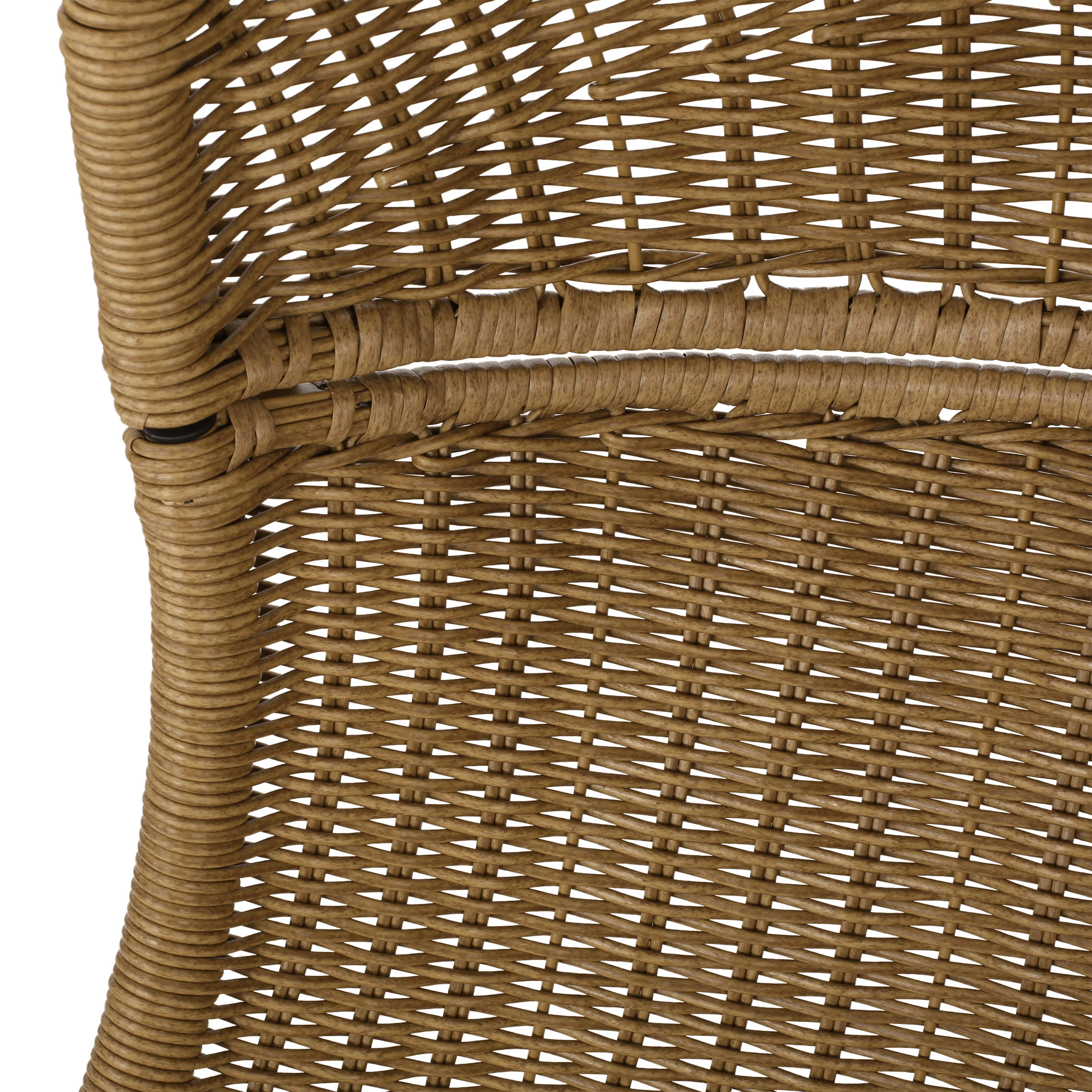 Yukon Outdoor Wicker Hanging Basket Chair with Cushions - furnishings