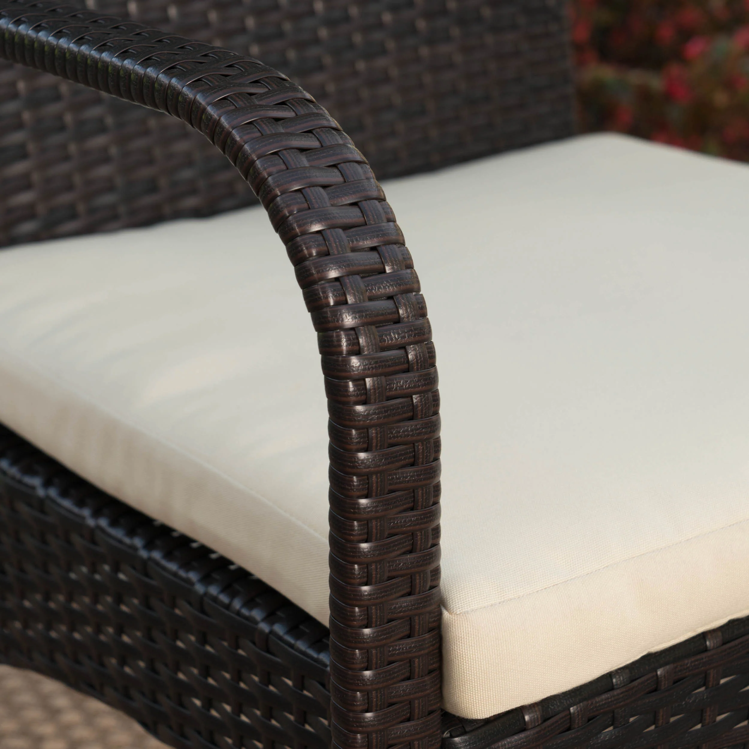 Belen Outdoor 6 Piece Teak Finished Acacia Wood Dining Set with Dining Chairs - furnishings