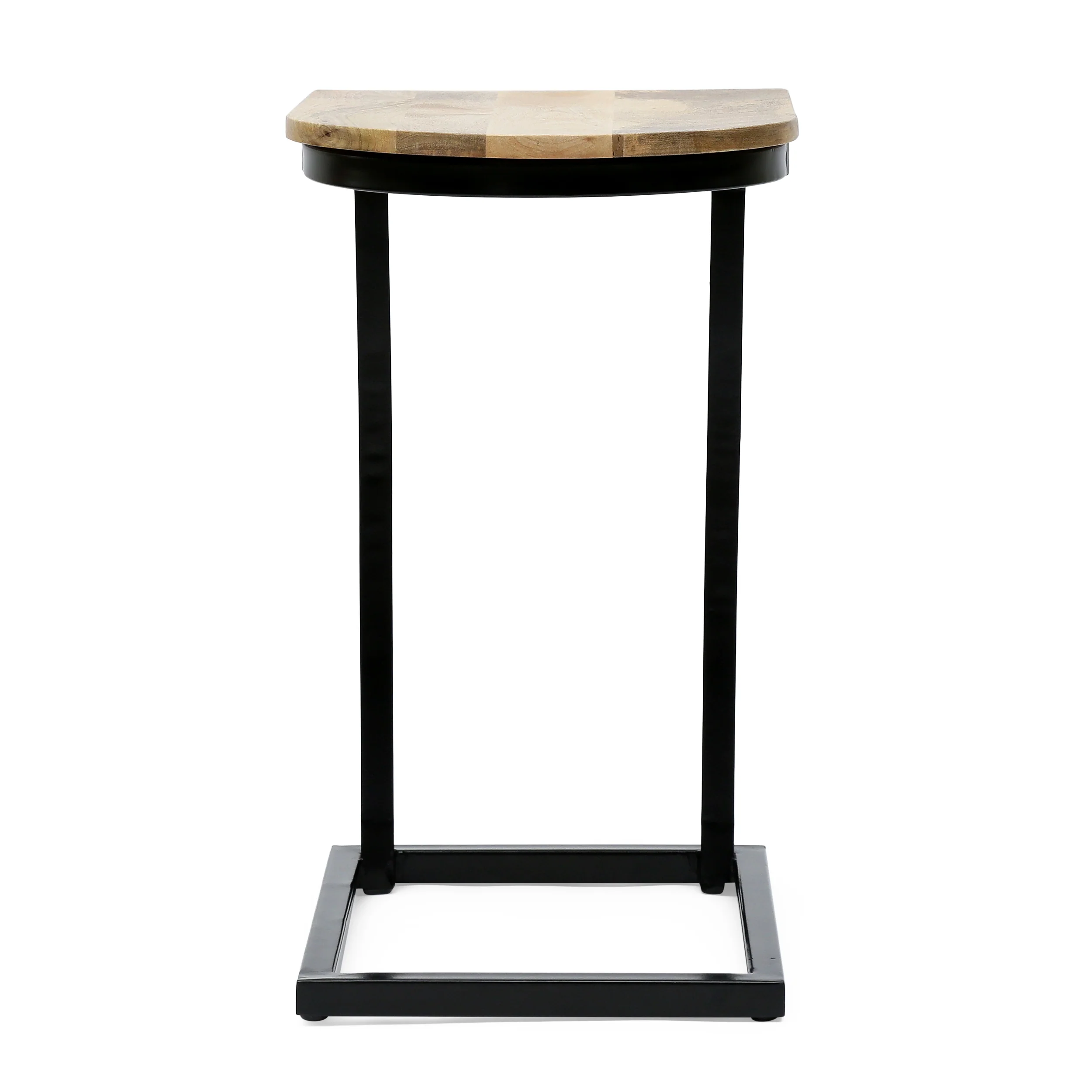 Maya Bay Handcrafted Boho C-Shaped End Table - furnishings