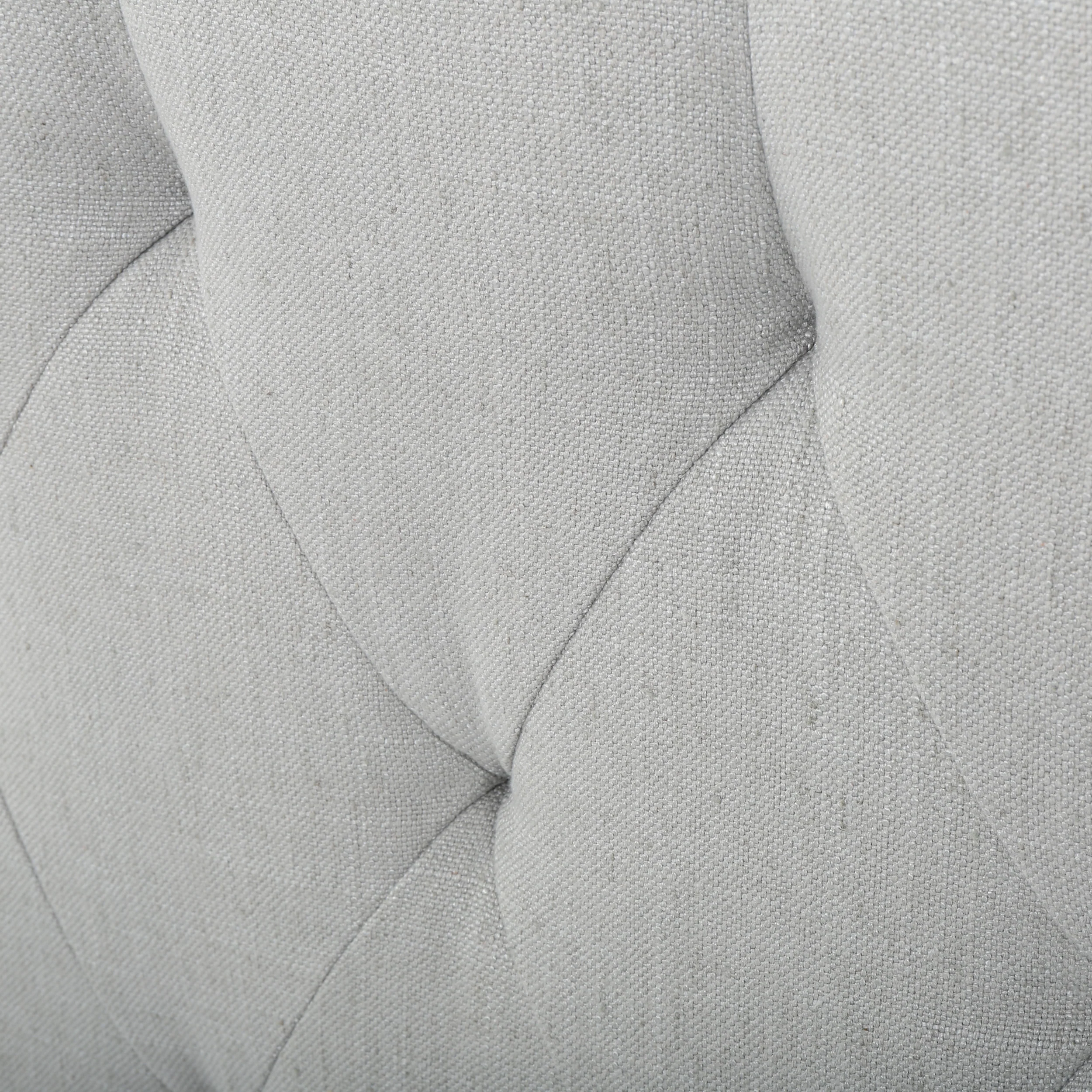 Celina Queen Tufted Adjustable Fabric Headboard - furnishings