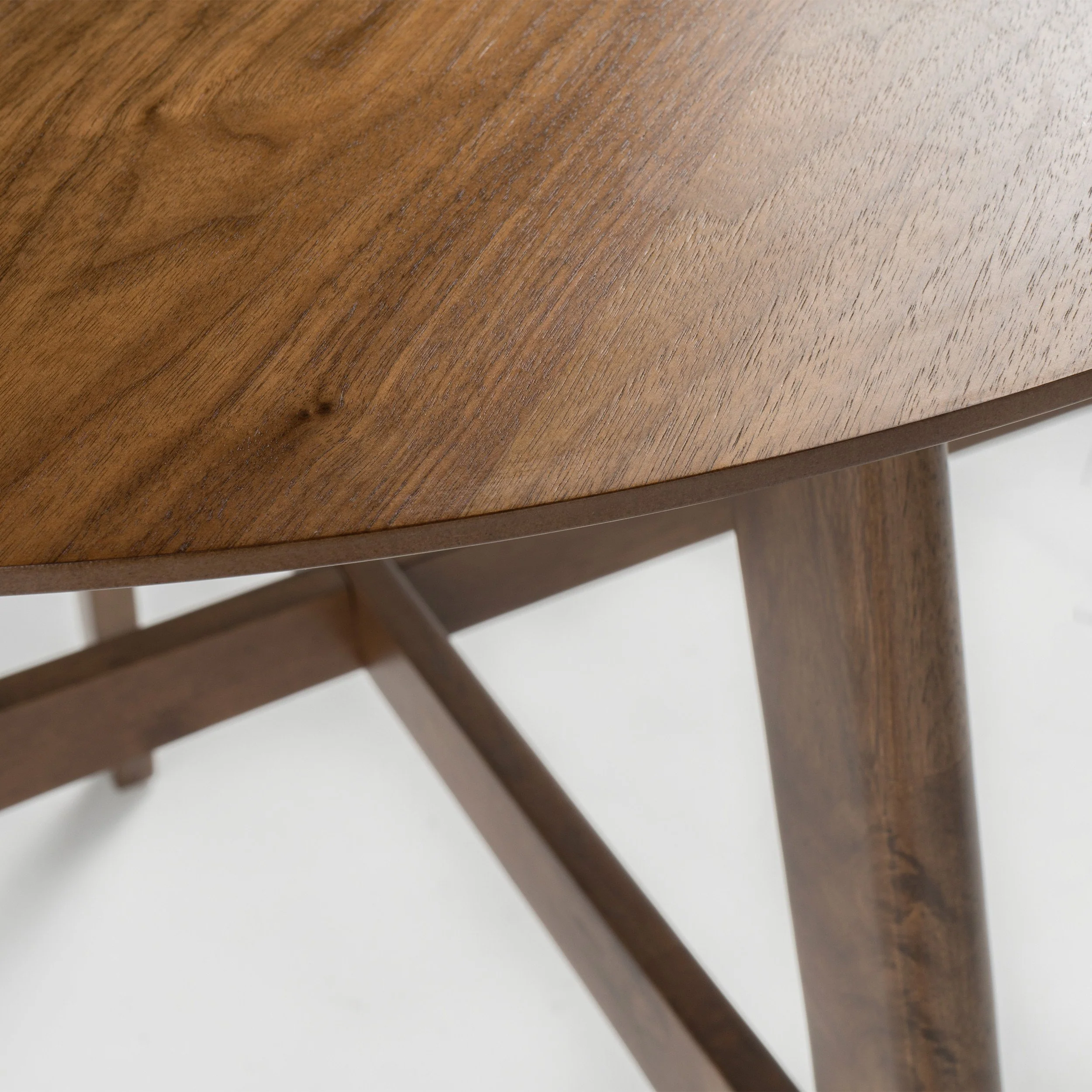 Helen Dark Fabric/ Wood Finish Counter Height Dining Set - furnishings