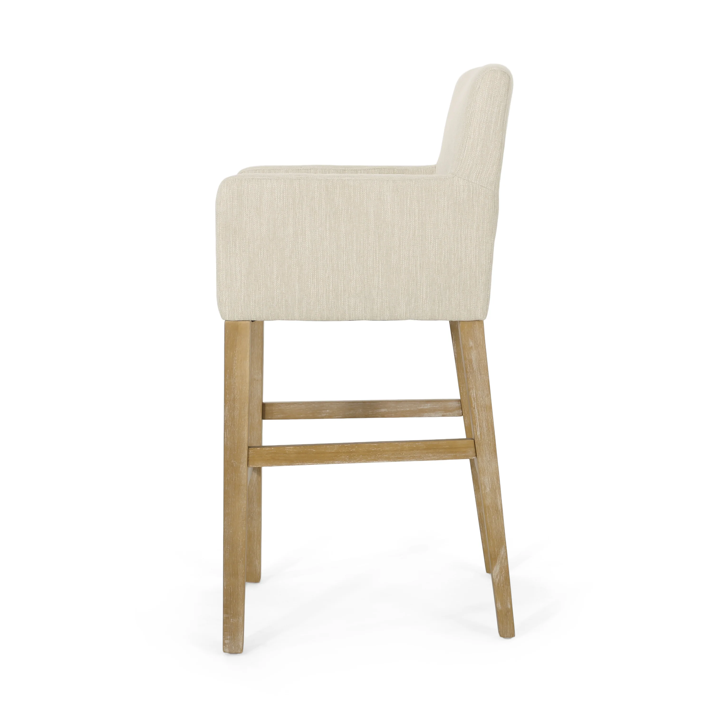 Chaparral Contemporary Fabric Upholstered Wood 30.5 inch Barstools (Set of 2) - furnishings