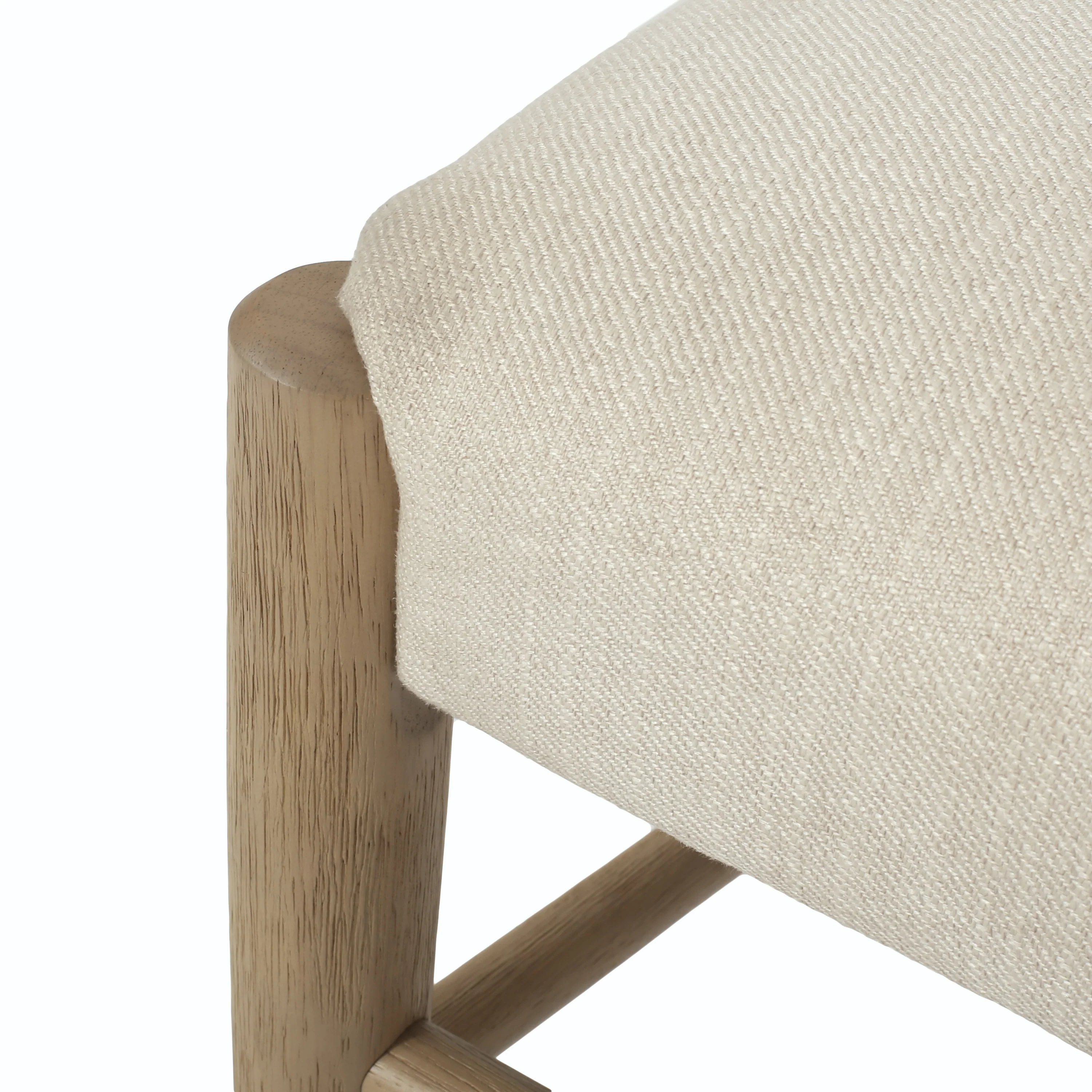 Alachua Farmhouse Fabric Upholstered Wood Expandable 5 Piece Dining Set - furnishings