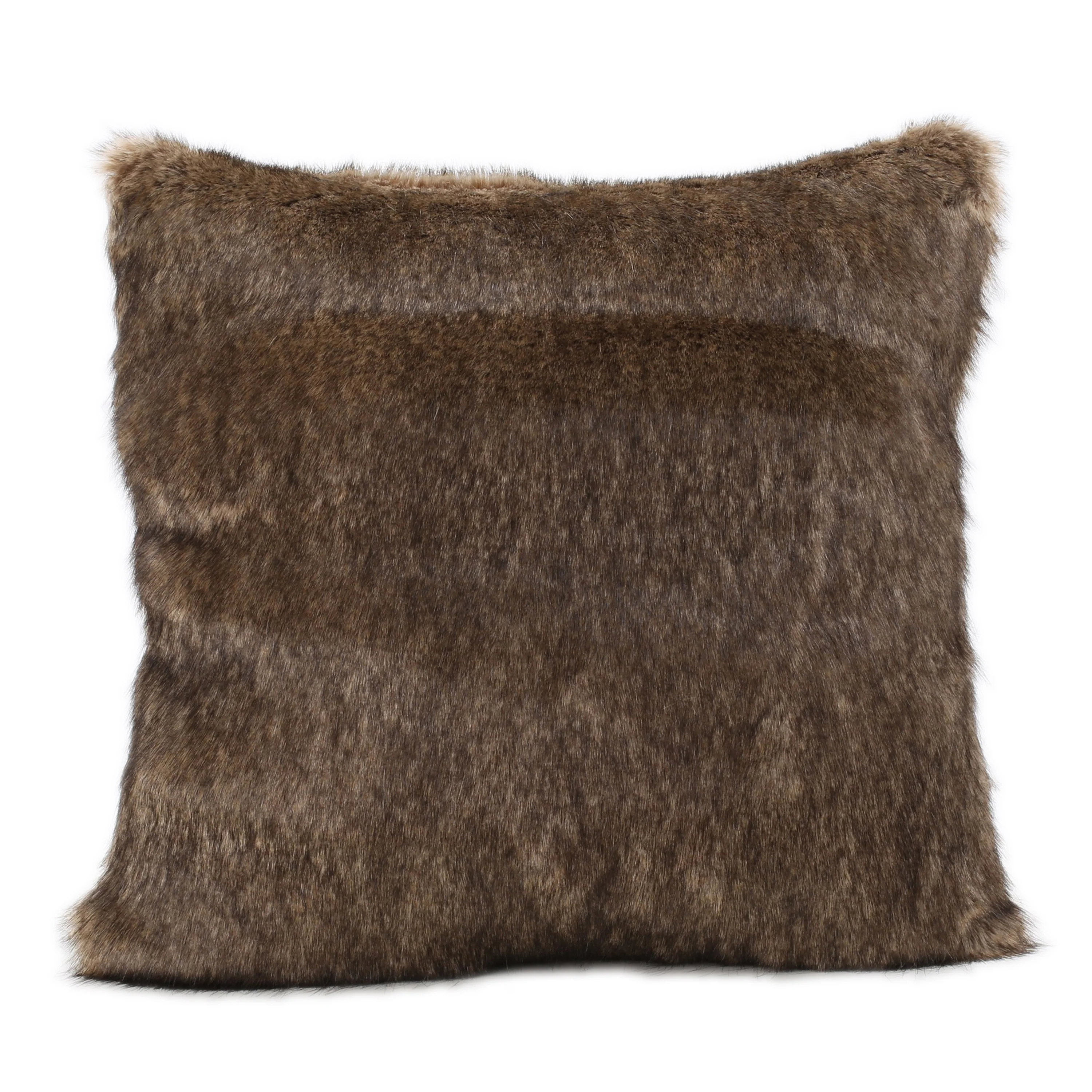 Ellison Modern Glam Faux Fur Throw Pillow - furnishings