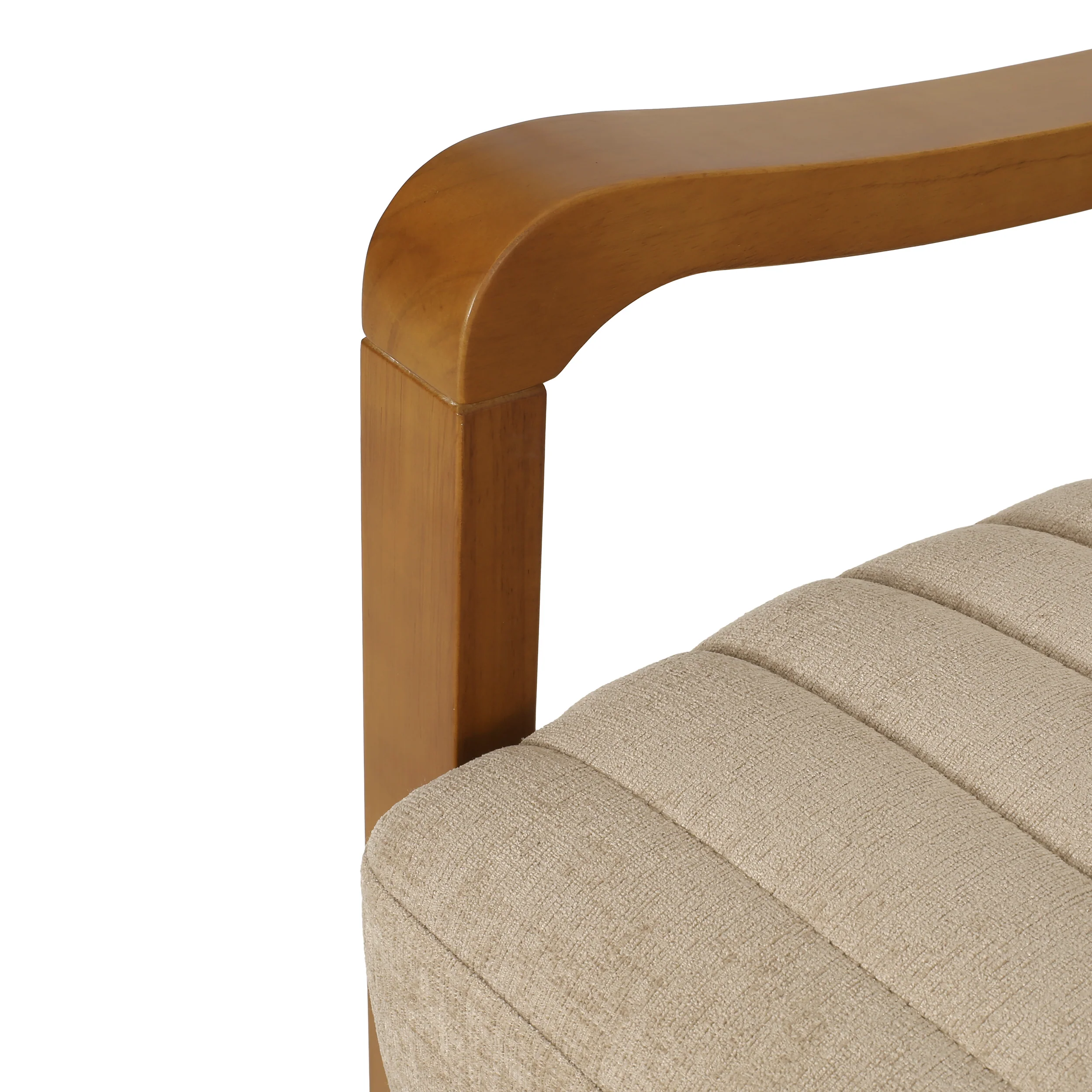 Neihart Contemporary Fabric Channel Stitch Pushback Recliner - furnishings
