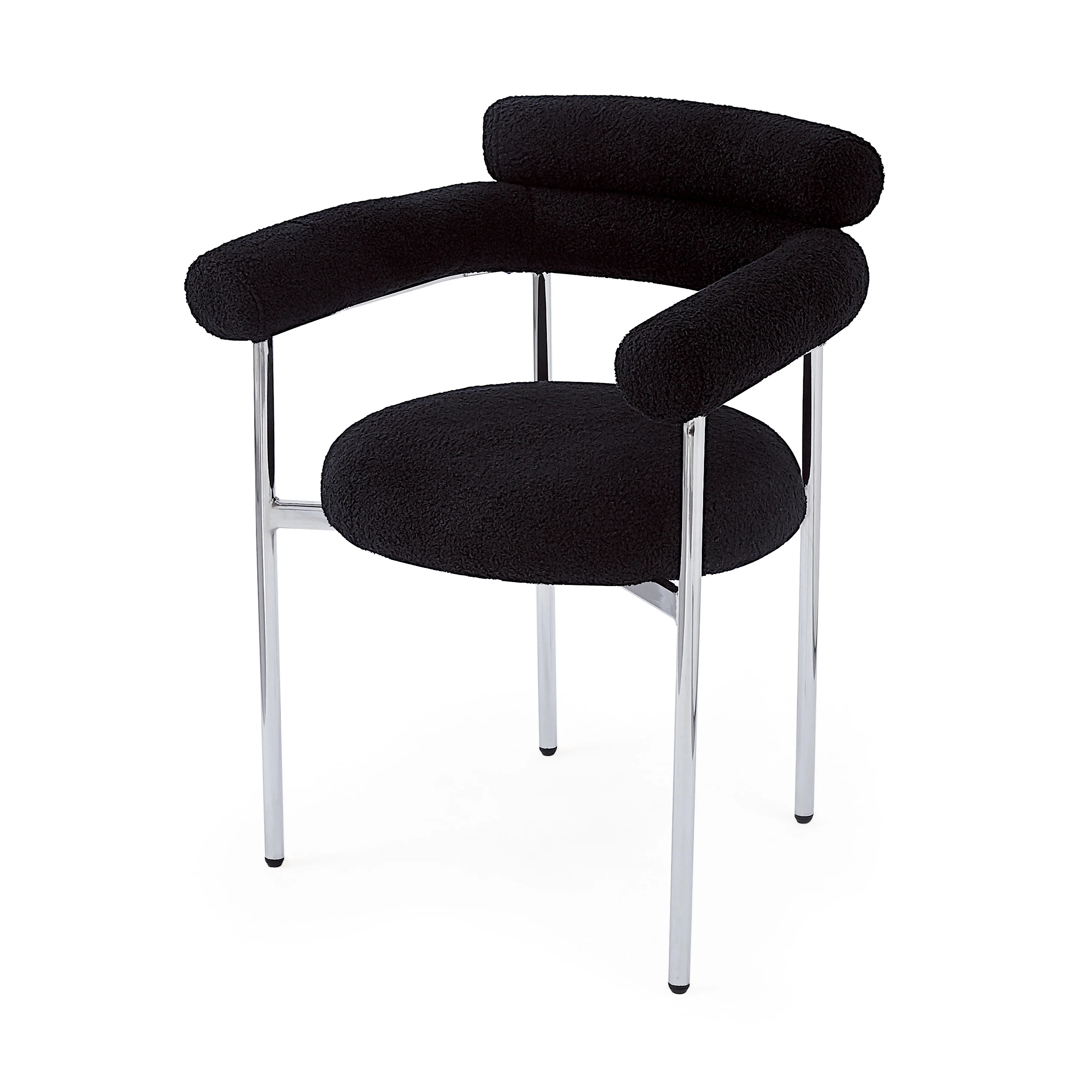 Jornic Modern Arm Upholstered Dining Chair - furnishings