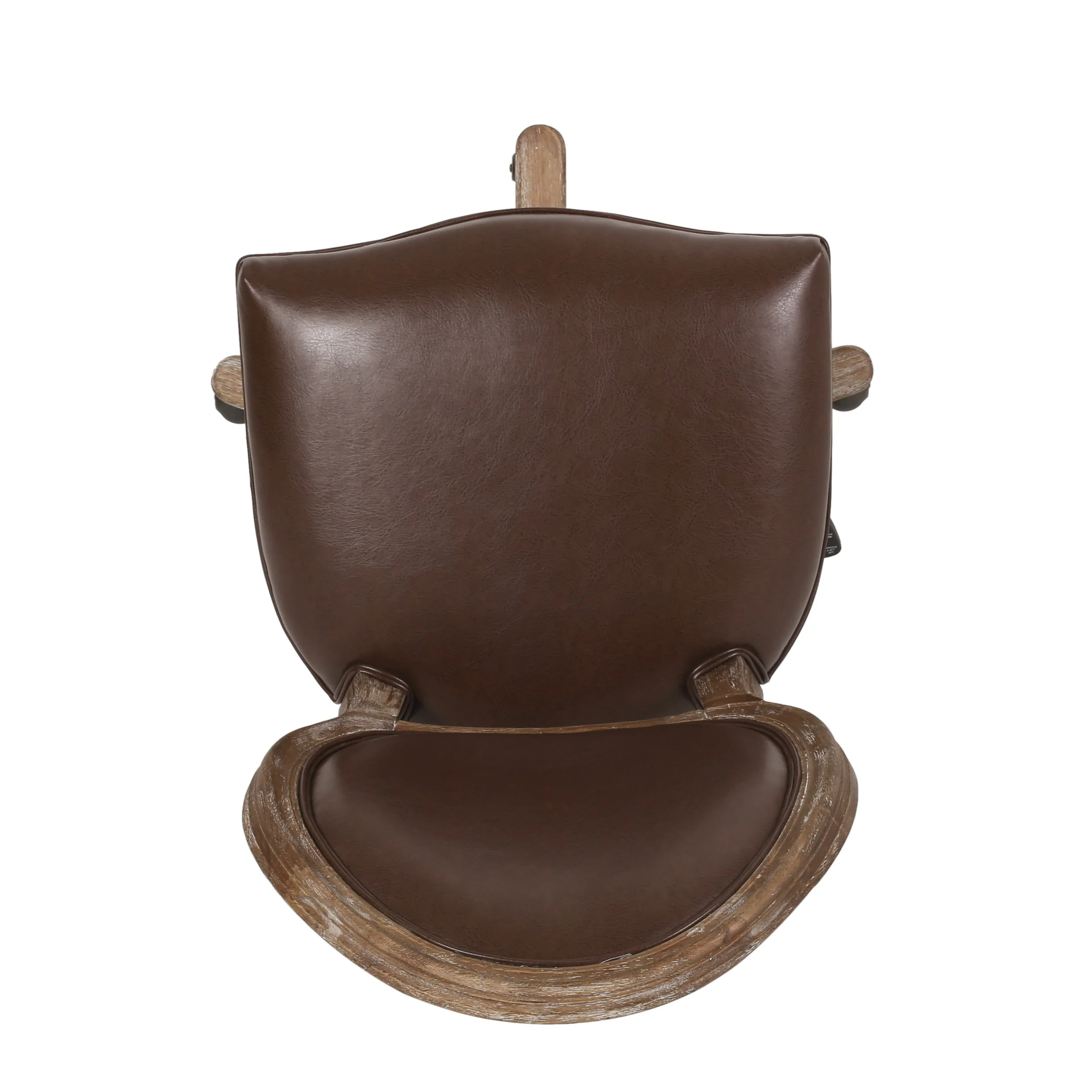 Westby French Country Upholstered Swivel Office Chair - furnishings