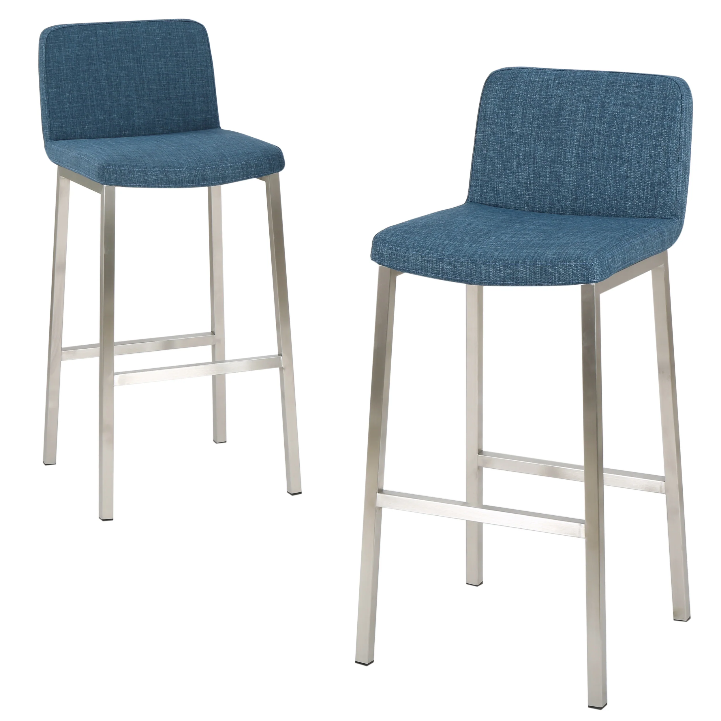 31-Inch Fantasia Fabric Barstool (Set of 2) - furnishings