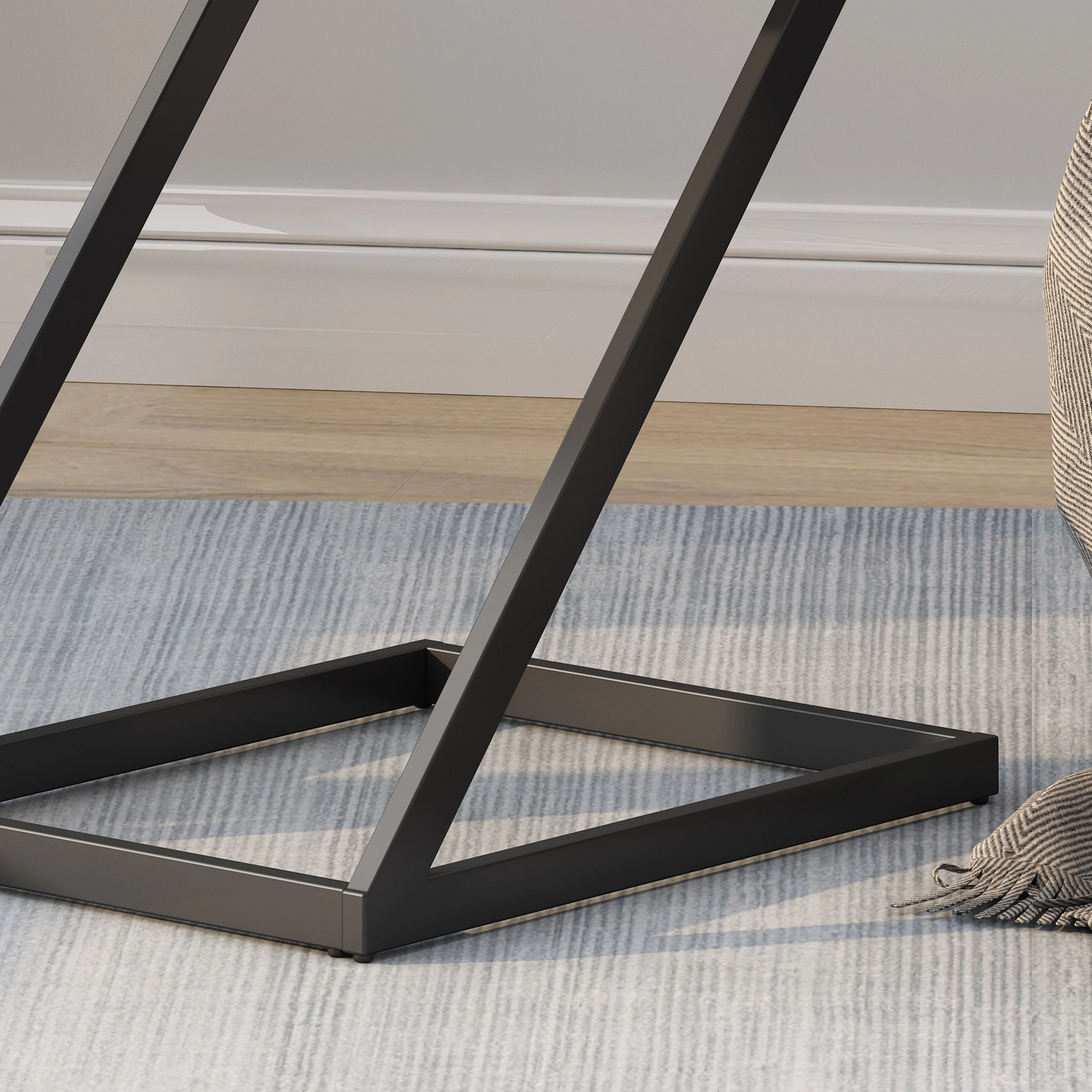 Shalynn Modern Industrial Side Table - furnishings
