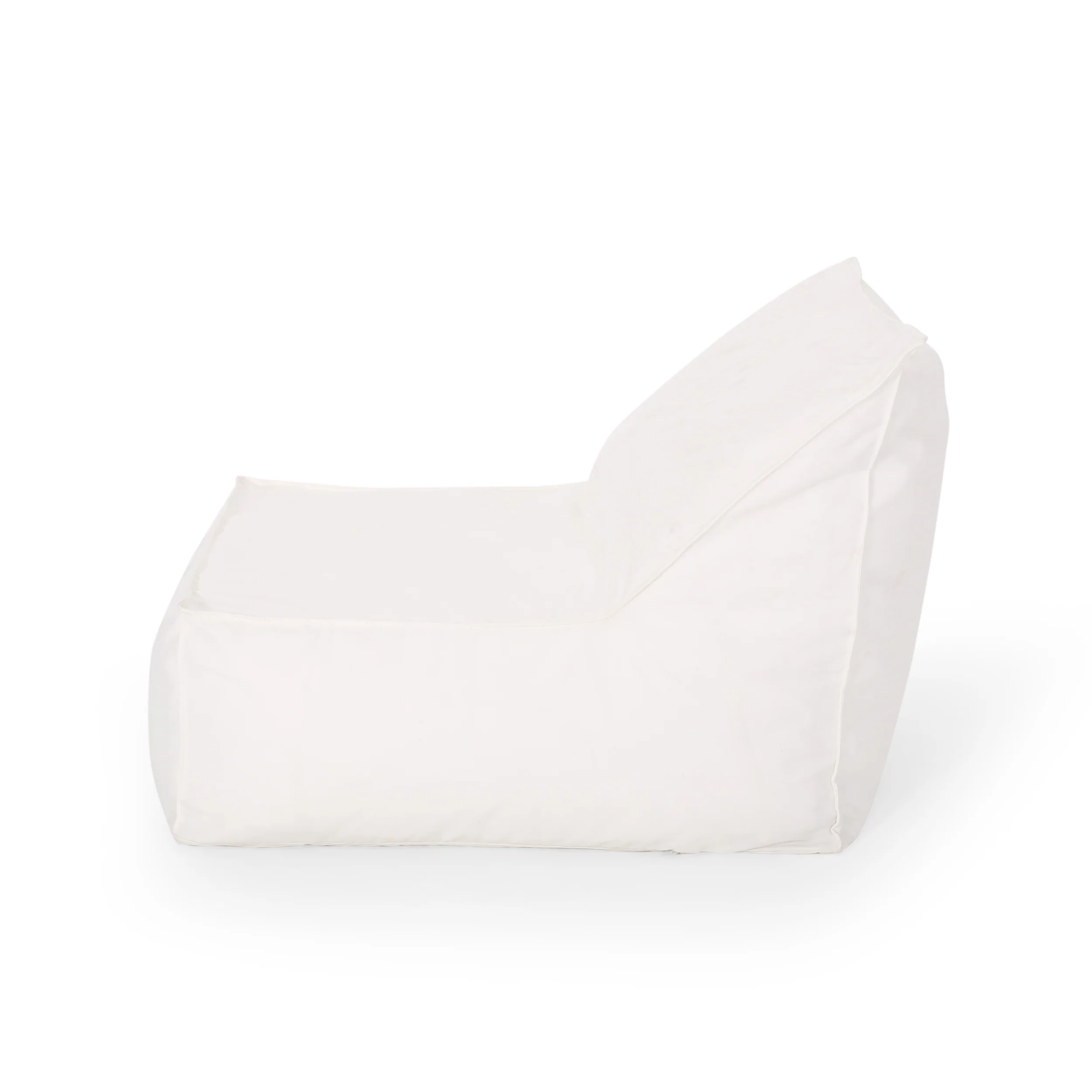 Mikayel 3 Ft Indoor Contemporary Water Resistant Fabric Bean Bag Chair - furnishings