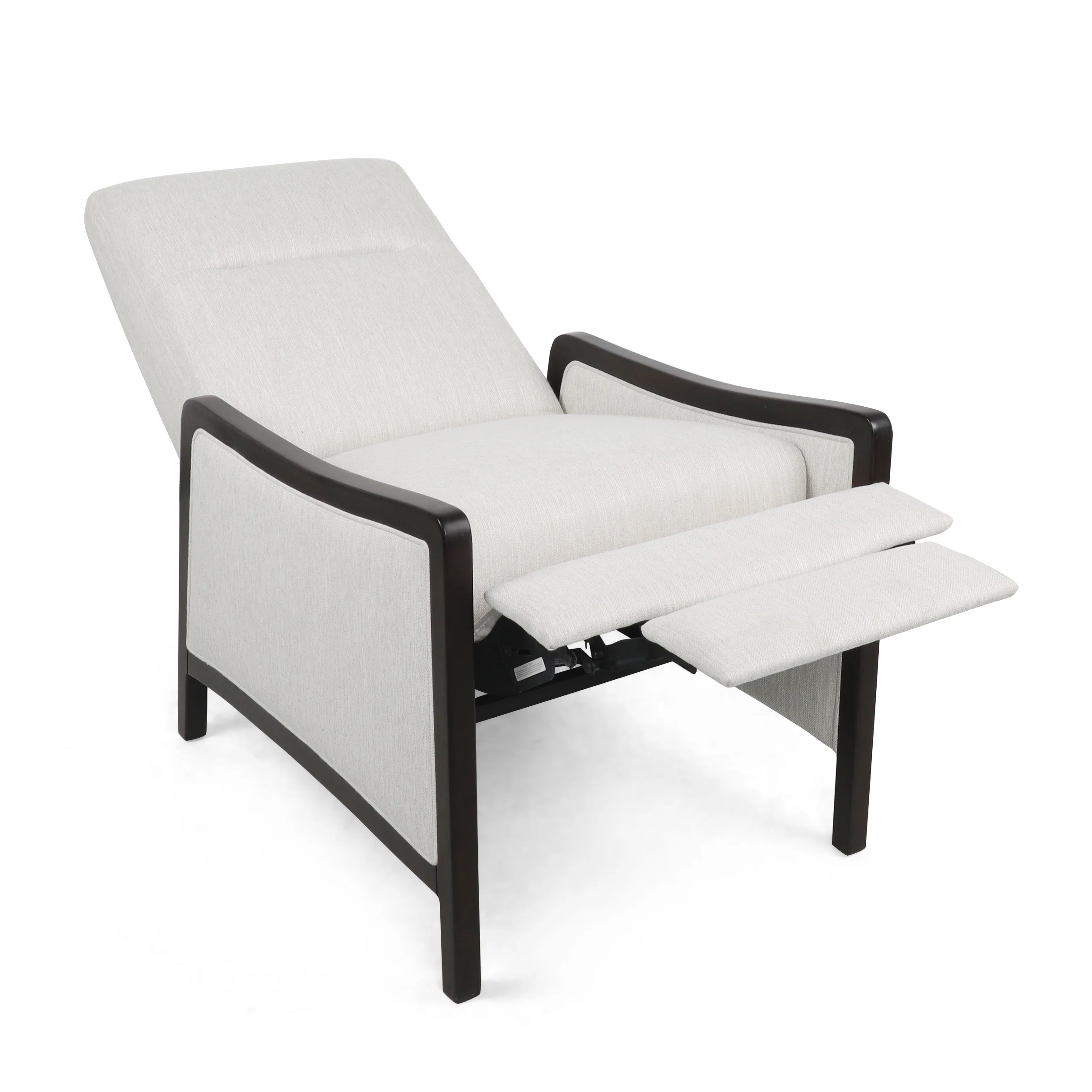 Drury Contemporary Upholstered Pushback Recliner - furnishings