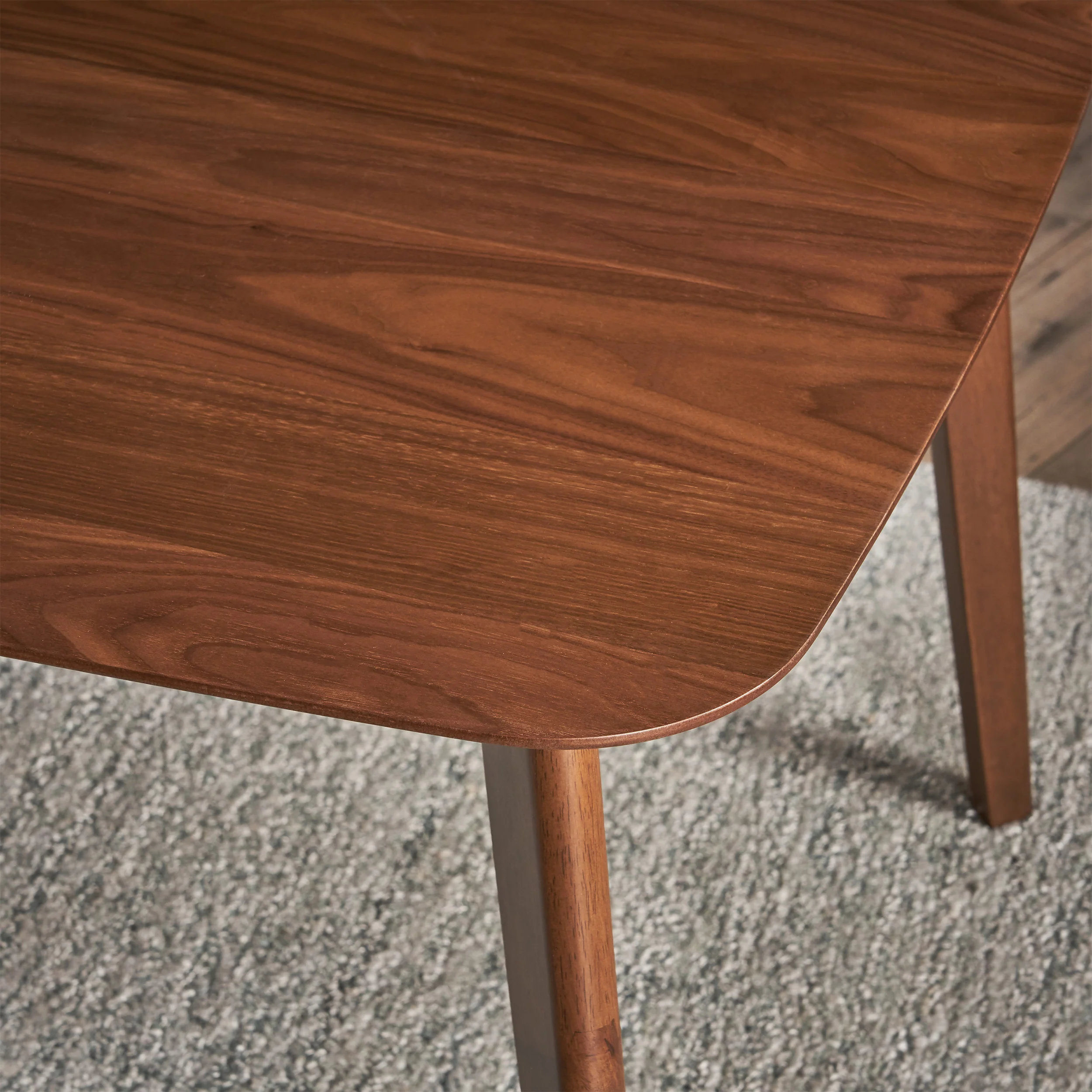 Anne Mid Century Modern Wood Dining Table - furnishings