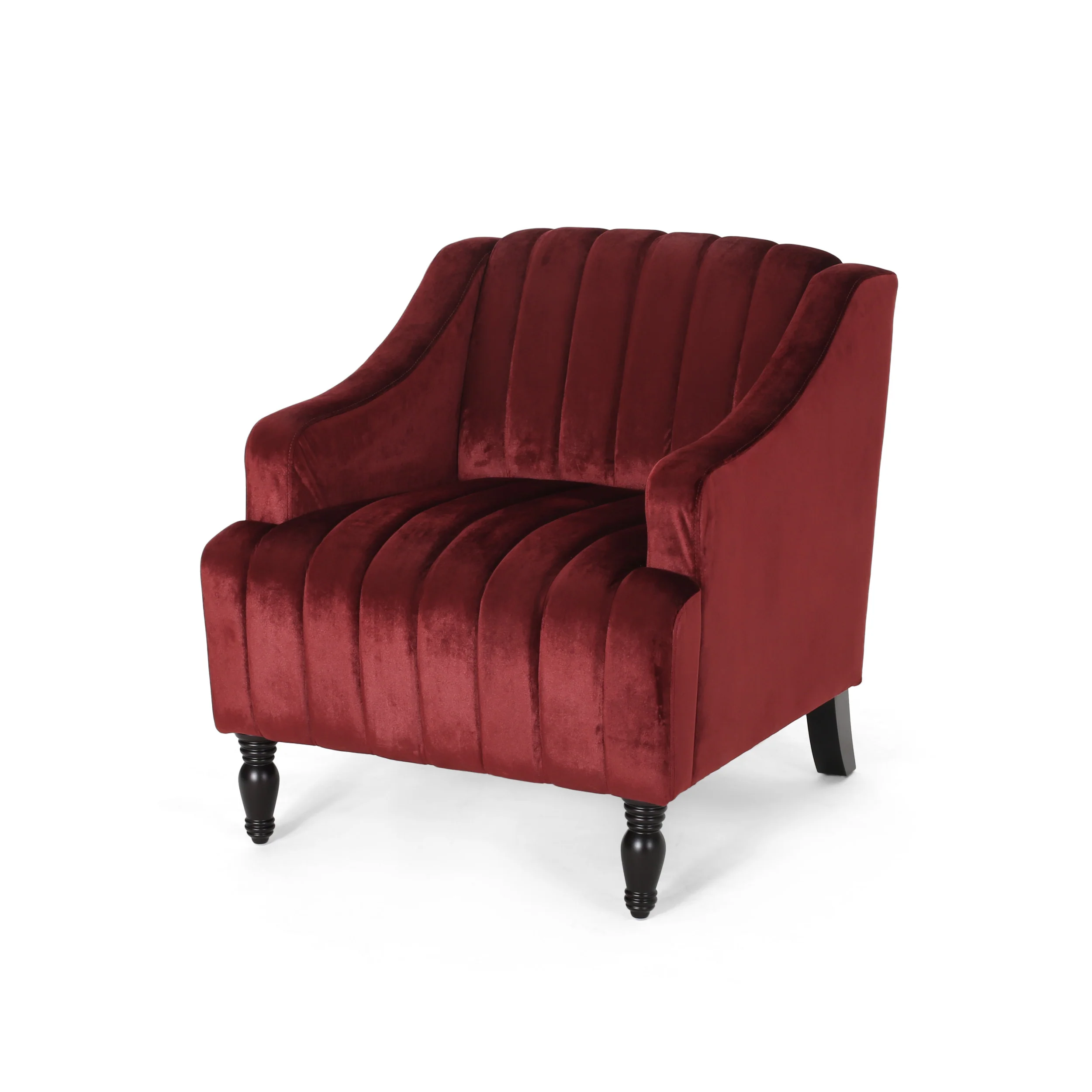 Envy Glam Velvet Club Chair - furnishings