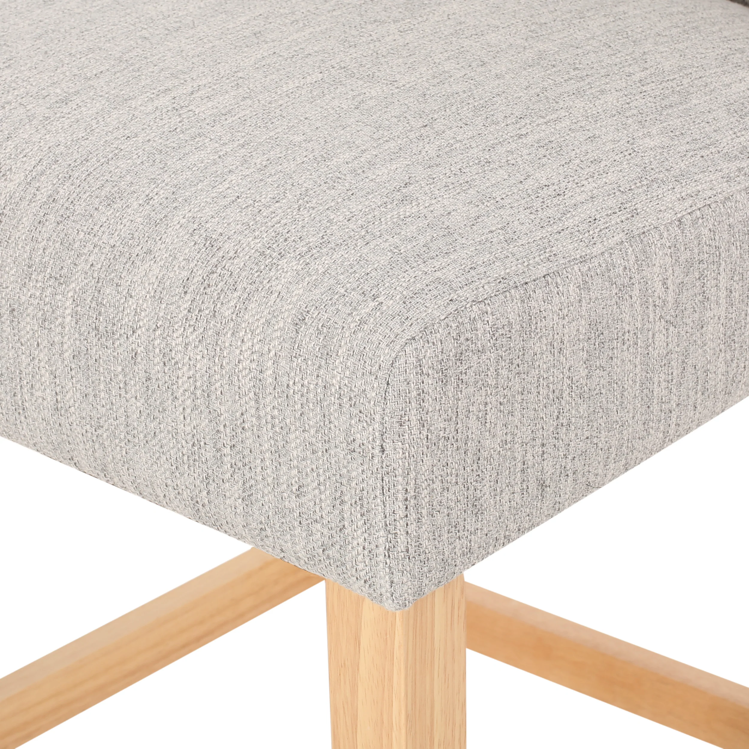 Zaydrian Button Tufted Fabric Wingback Bar Stool (Set of 2) - furnishings