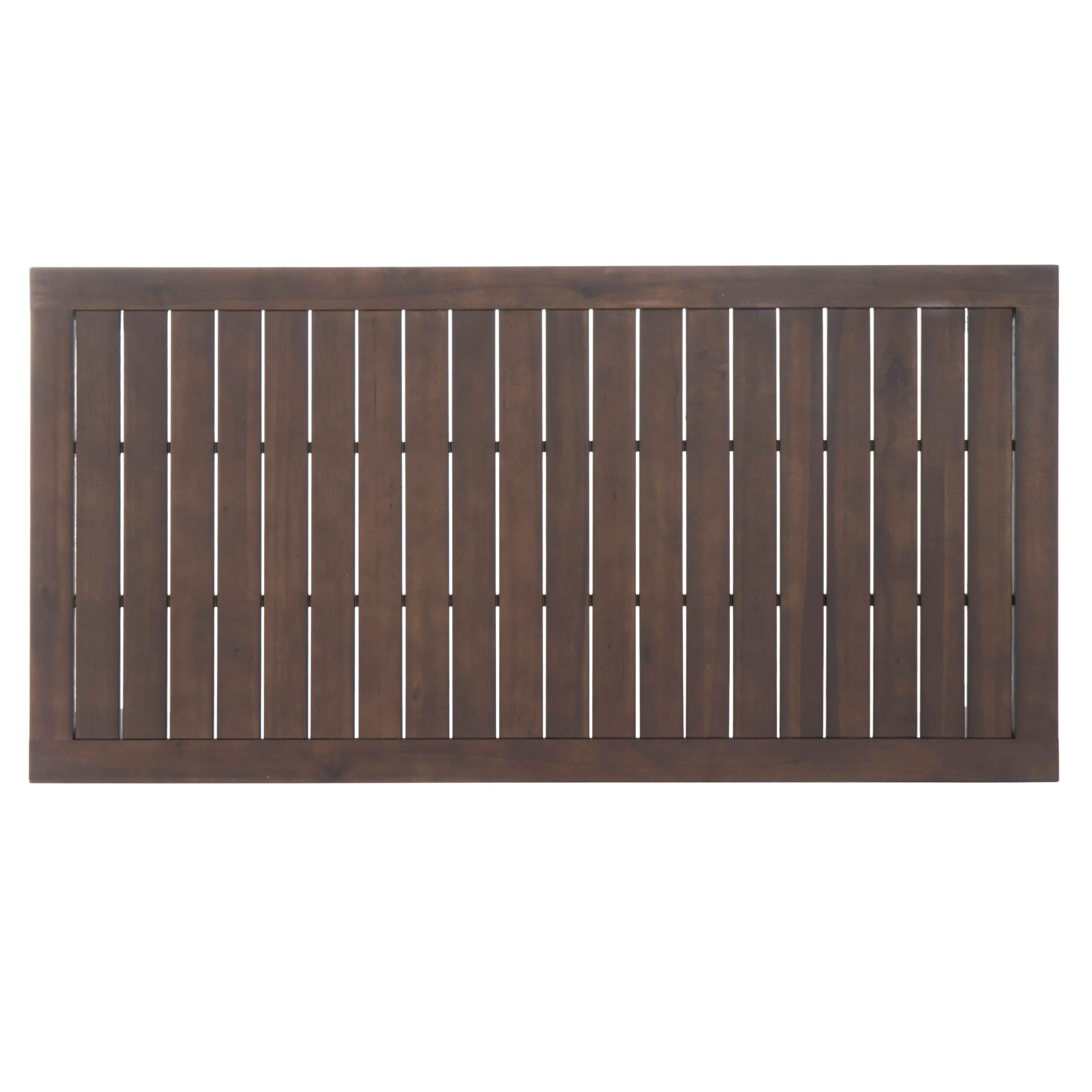 Odin Outdoor 7-Piece Acacia Wood Dining Set, Dark Brown - furnishings
