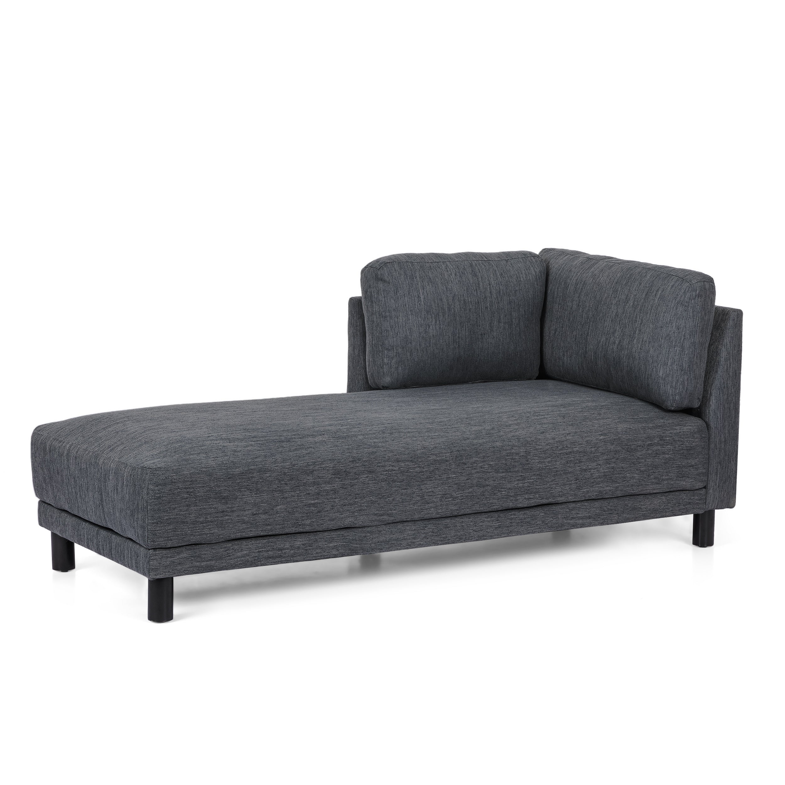 Wellston Contemporary Fabric Upholstered Chaise Lounge - furnishings