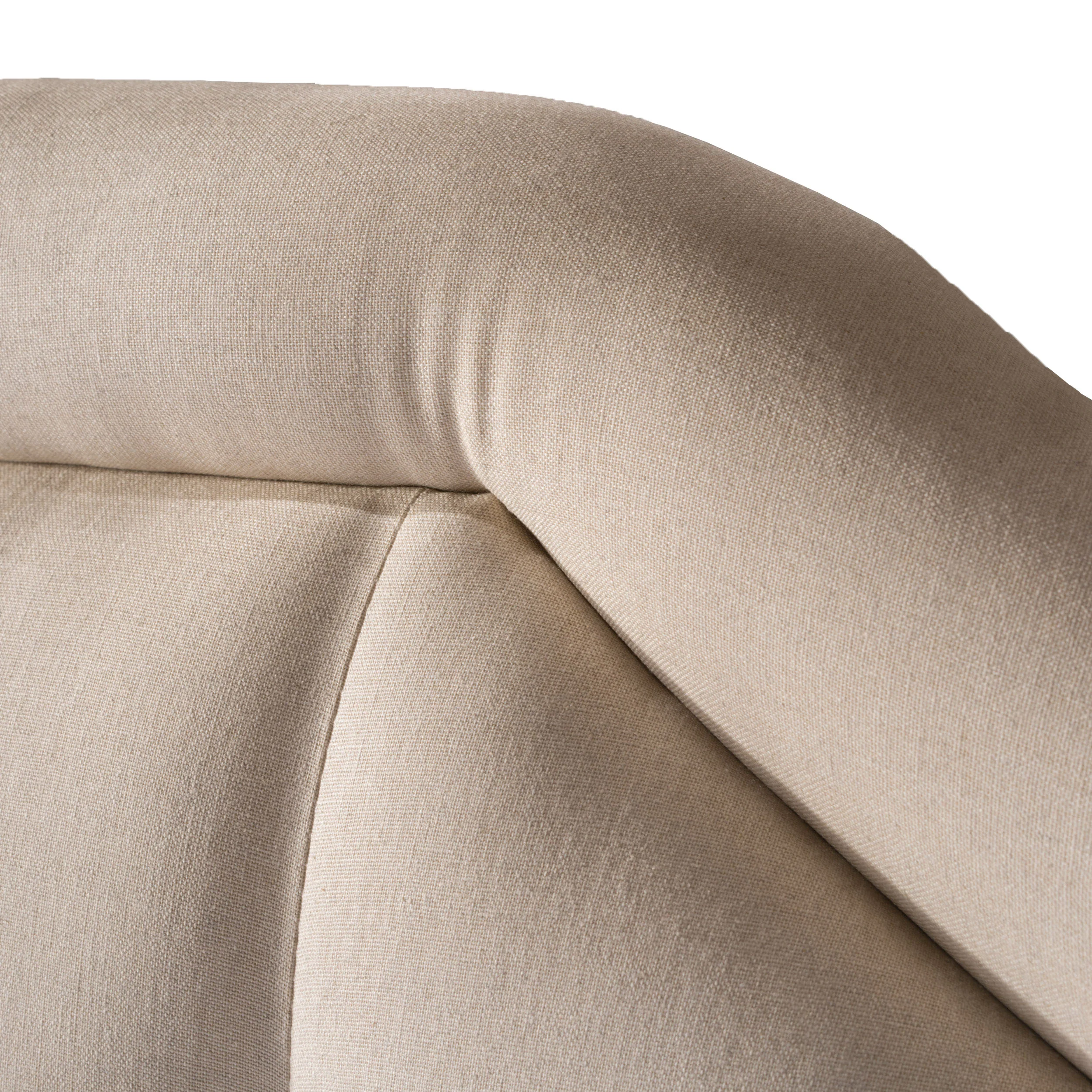 Celina Queen Tufted Adjustable Fabric Headboard - furnishings