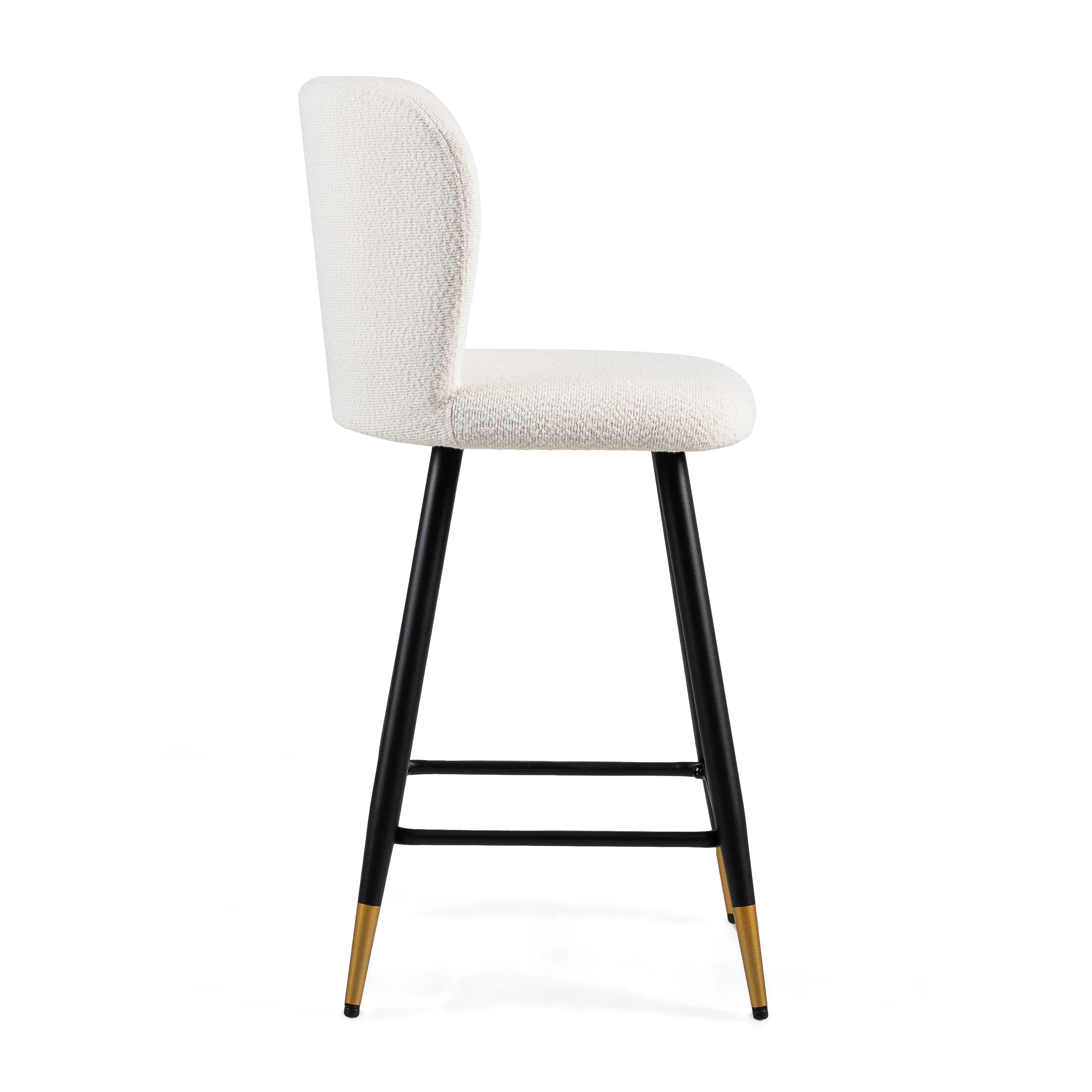 Orion Upholstered Bar Stools with Footrest - furnishings