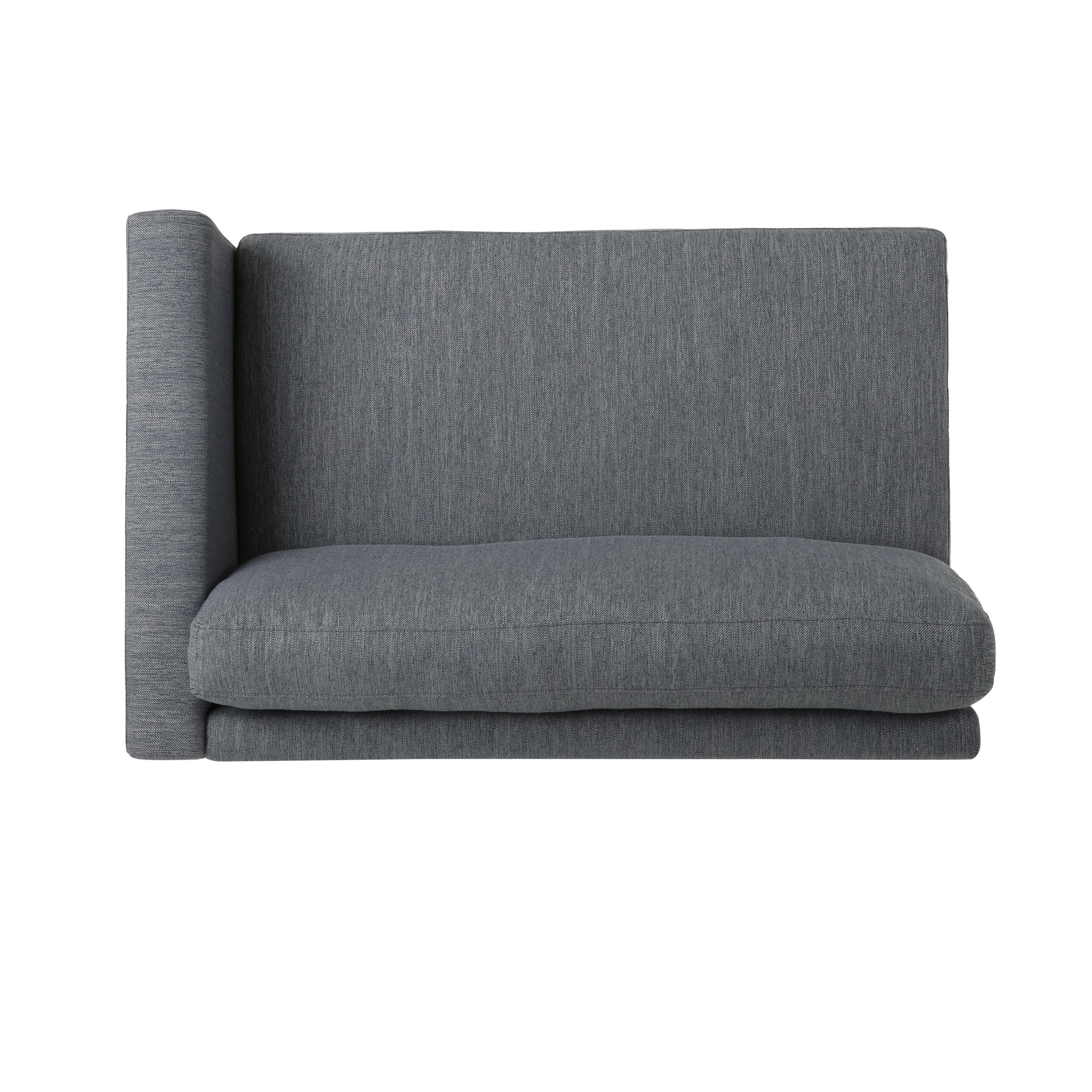 Ilaan Contemporary 4 Seater Fabric Sofa with Accent Pillows - furnishings