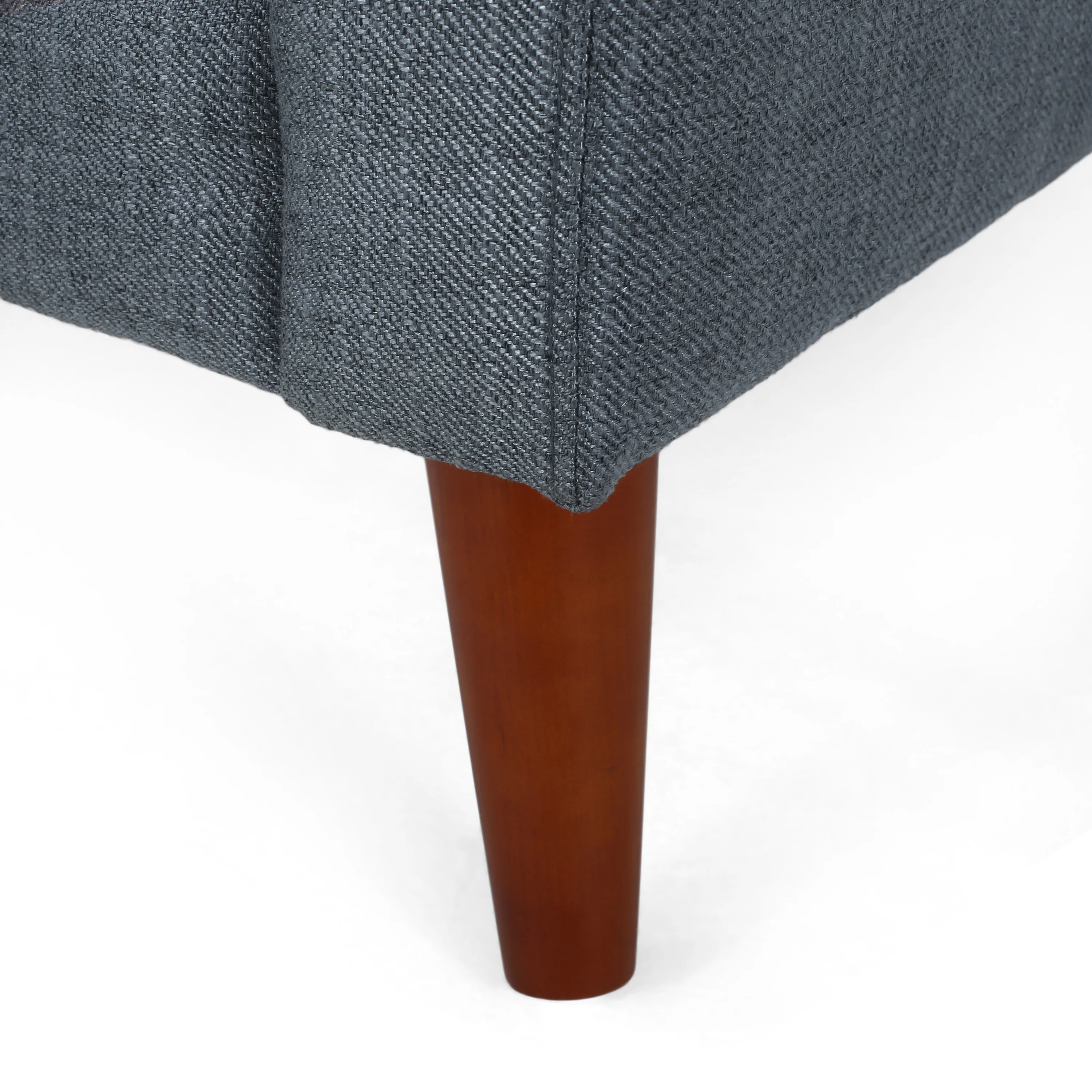 Evelyn Mid Century Modern 3-Piece Chairs & Loveseat Fabric Living Room Set - furnishings