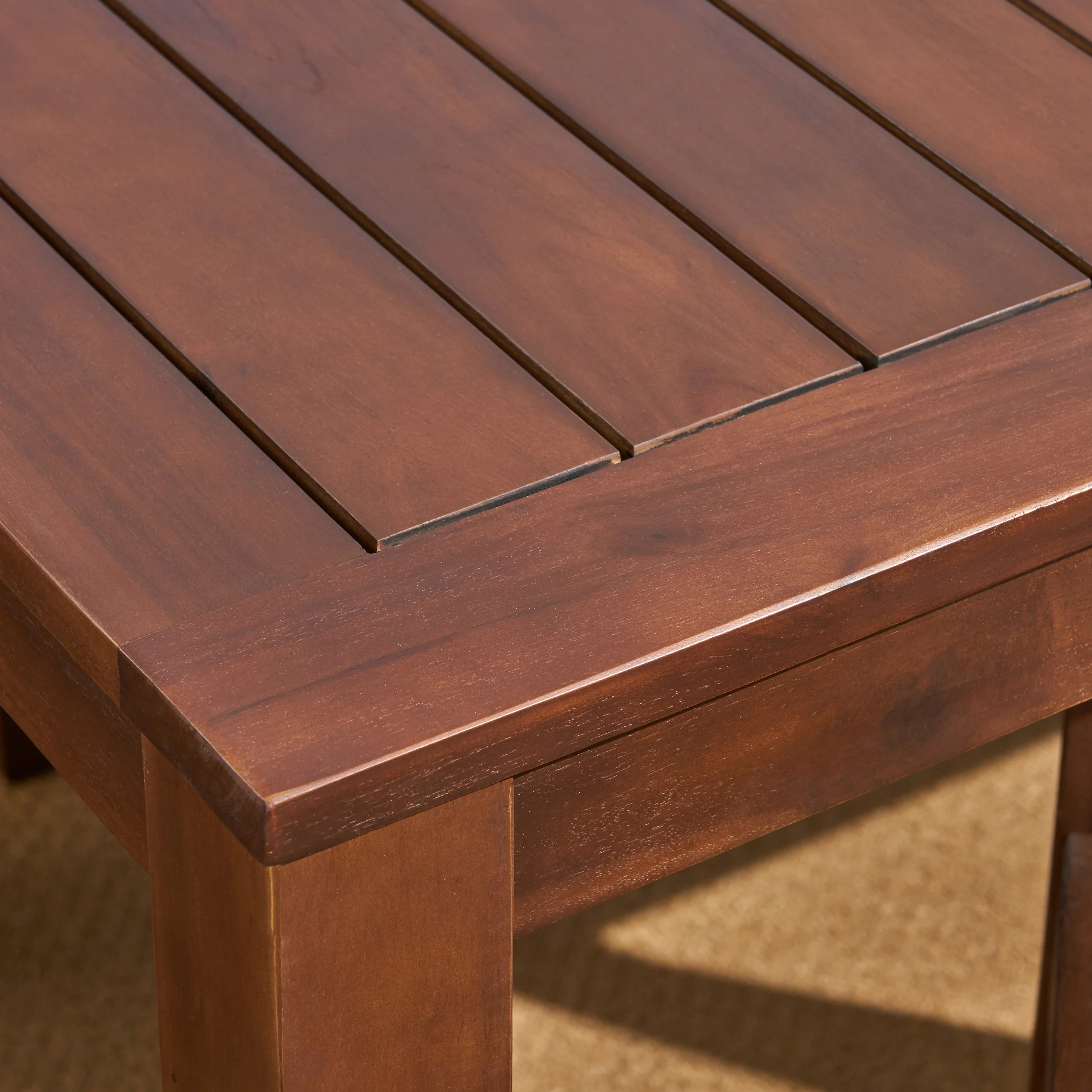 Taft 6 Persons Wood & Wicker Outdoor Dining Set - furnishings