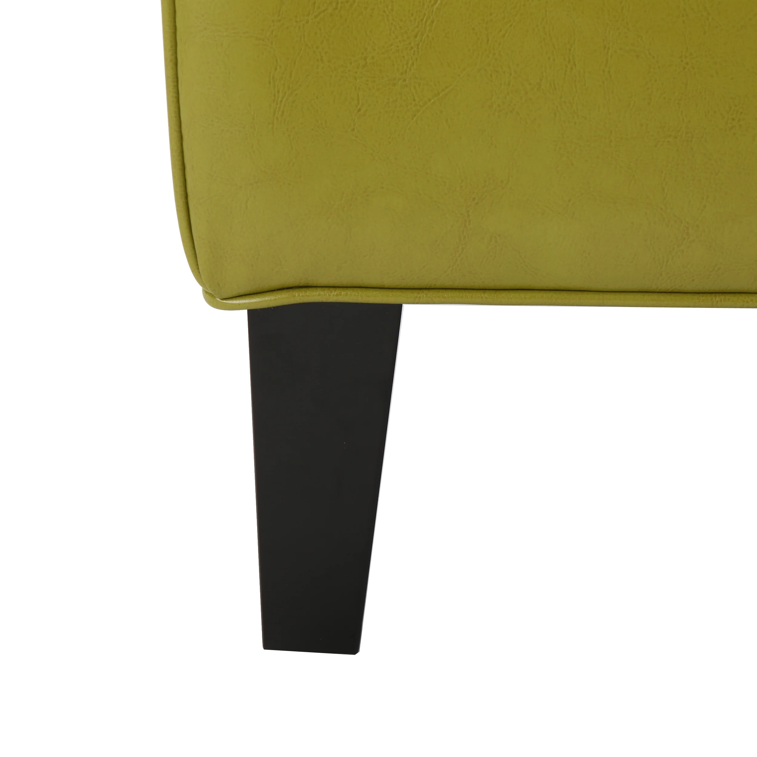 Isolde Modern Petite Loveseat Settee (Fabric or PU Leather) - furnishings