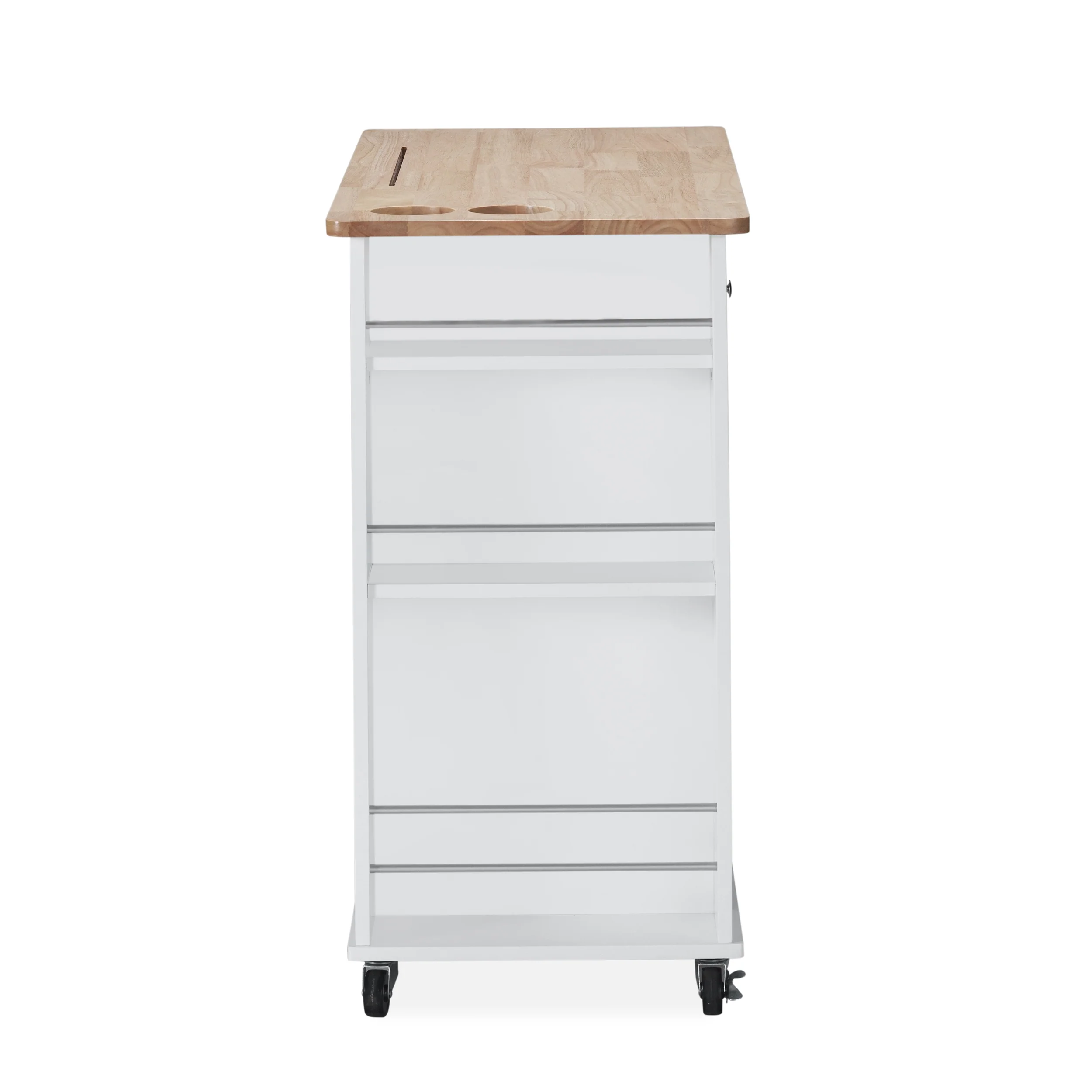 Julien Kitchen Cart with Wheels - furnishings
