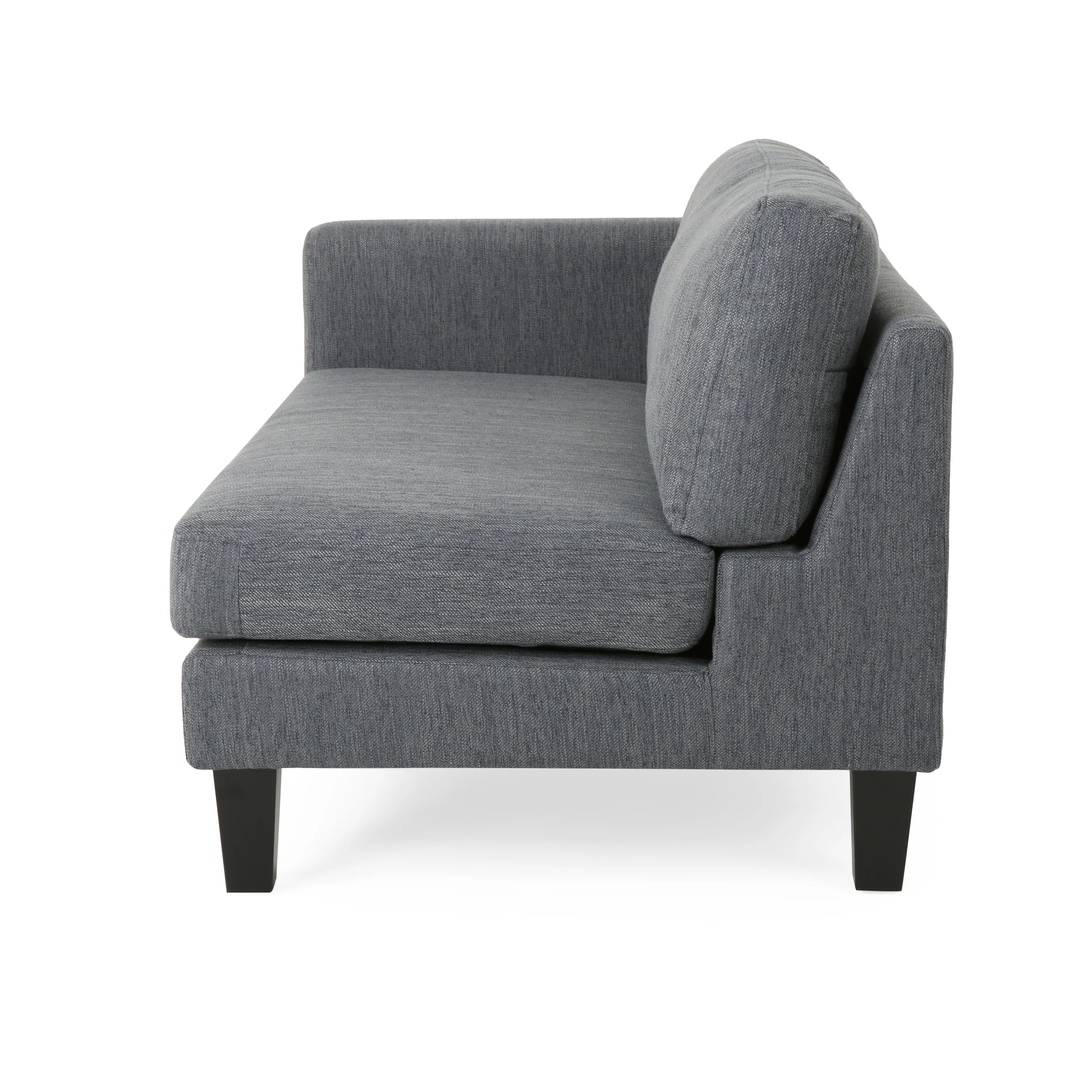 Ilaan Contemporary 4 Seater Fabric Sofa with Accent Pillows - furnishings