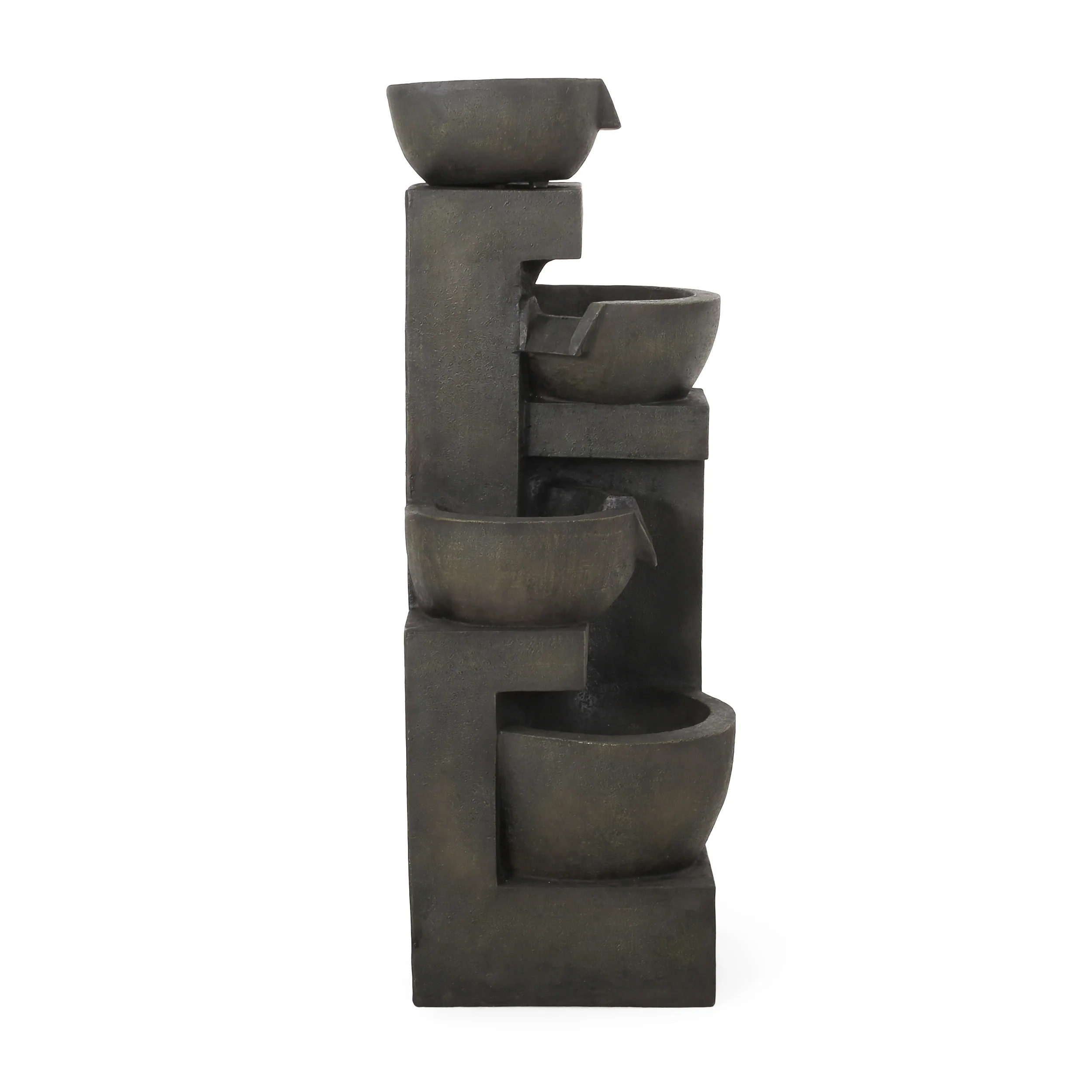 Clinch Ascot Outdoor Modern 3 Tier Fountain - furnishings