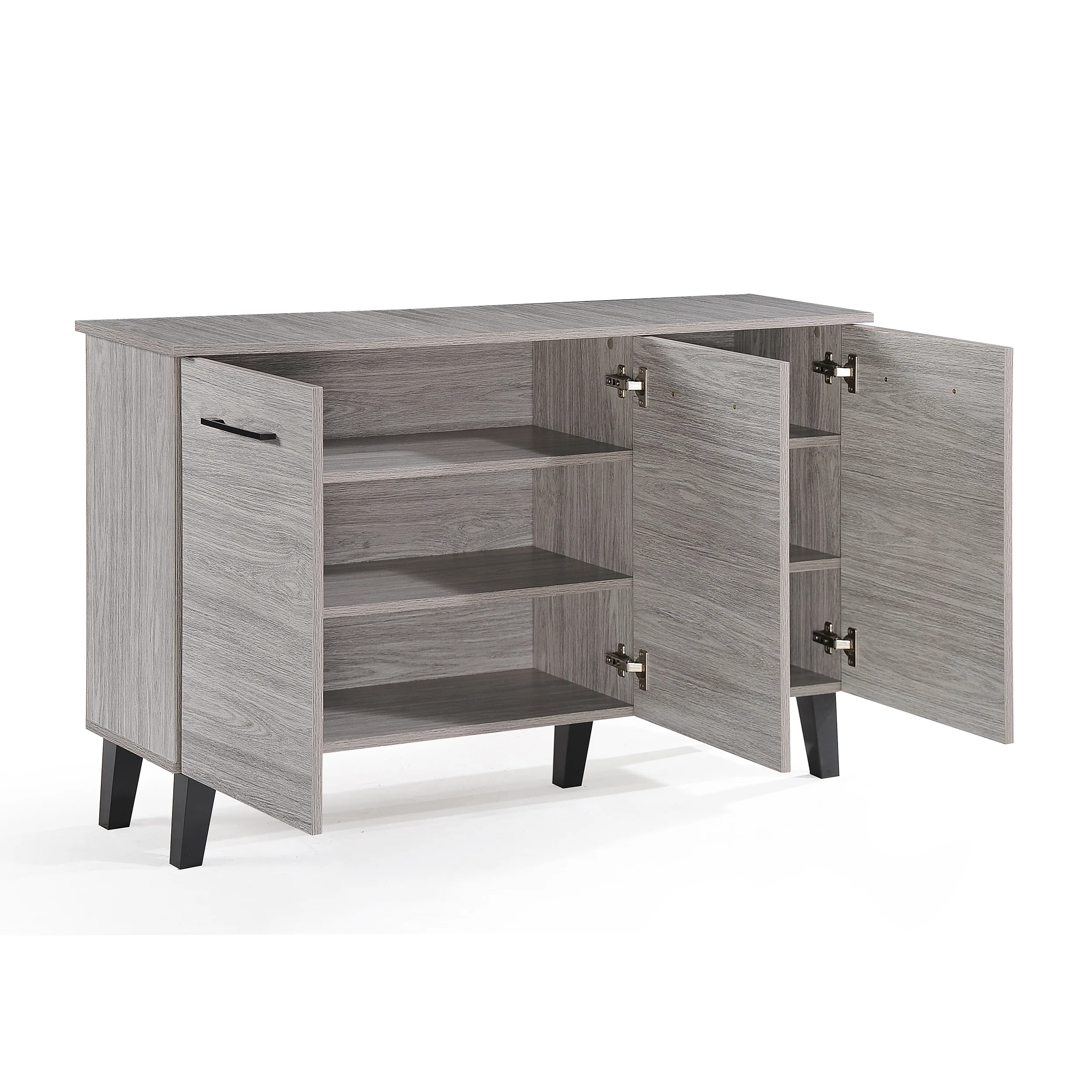 Emilia Mid Century Modern Finished Fiberboard Cabinet - furnishings