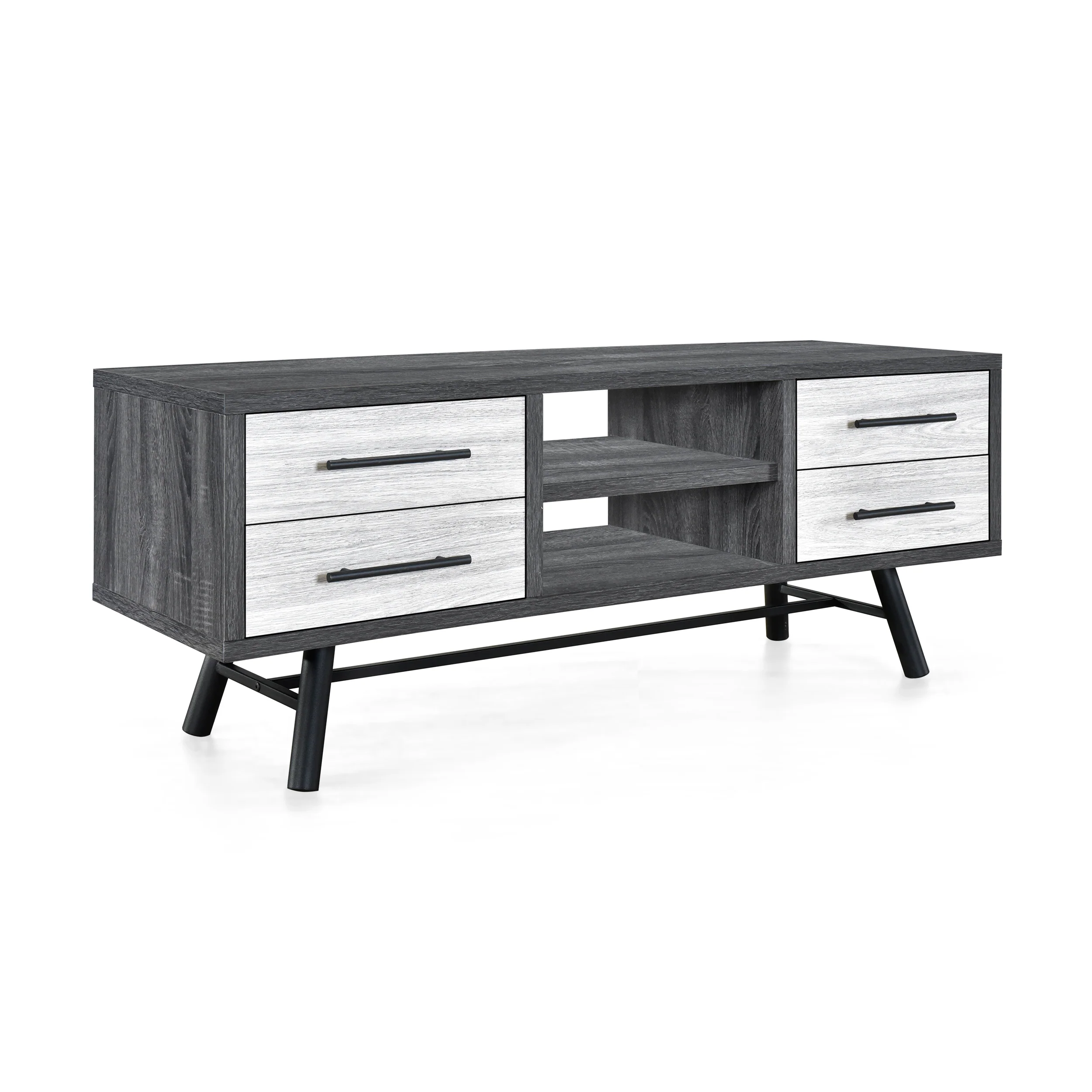 Amariana Mid-Century Modern TV Stand with Storage - furnishings