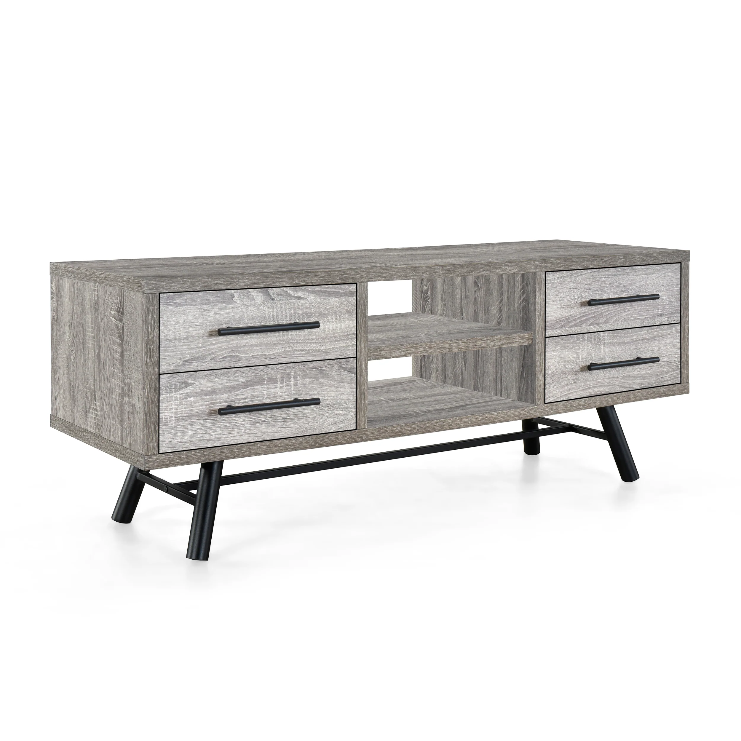 Amariana Mid-Century Modern TV Stand with Storage - furnishings