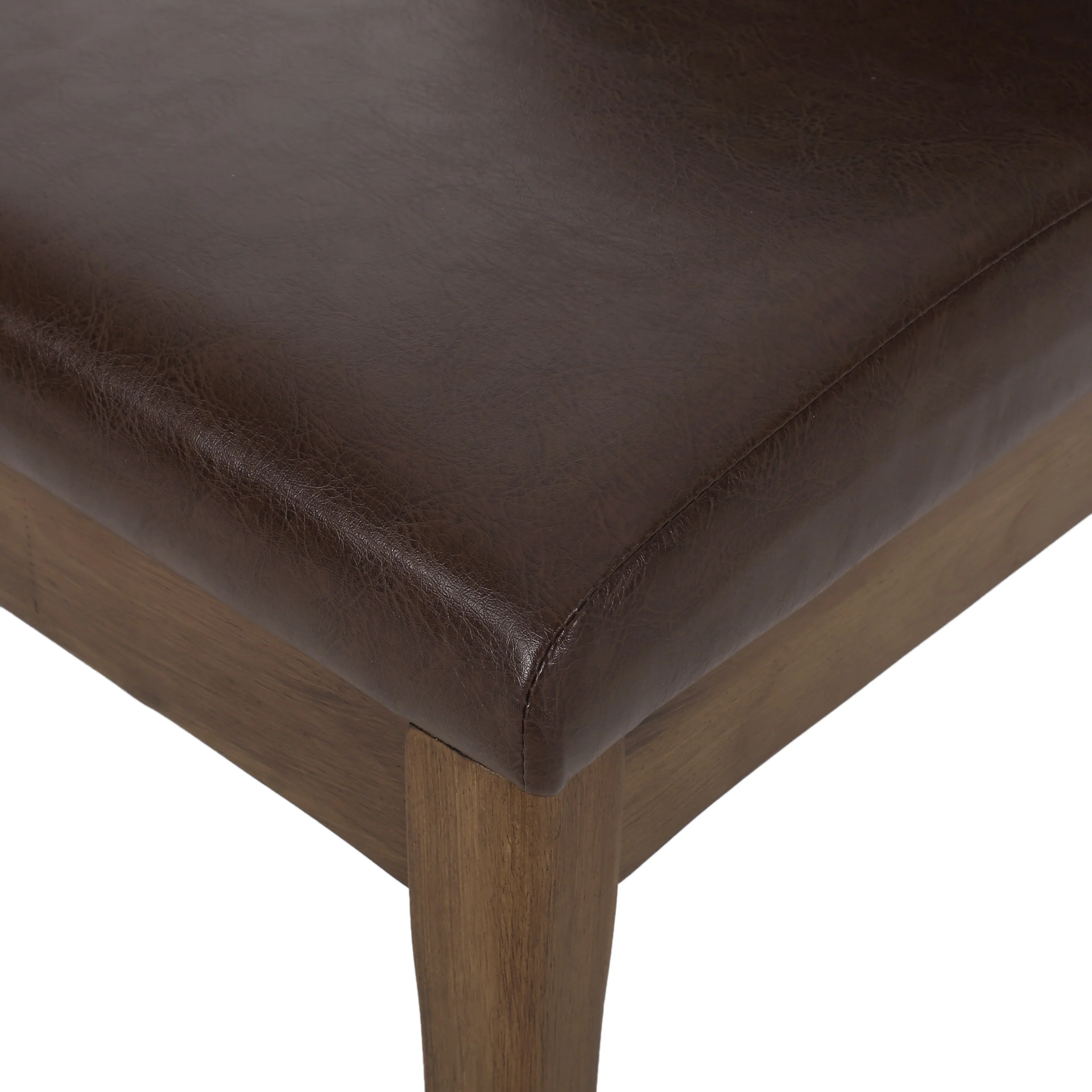 Hampton Mid Century Modern Upholstered Dining Chairs, Set of 2 - furnishings