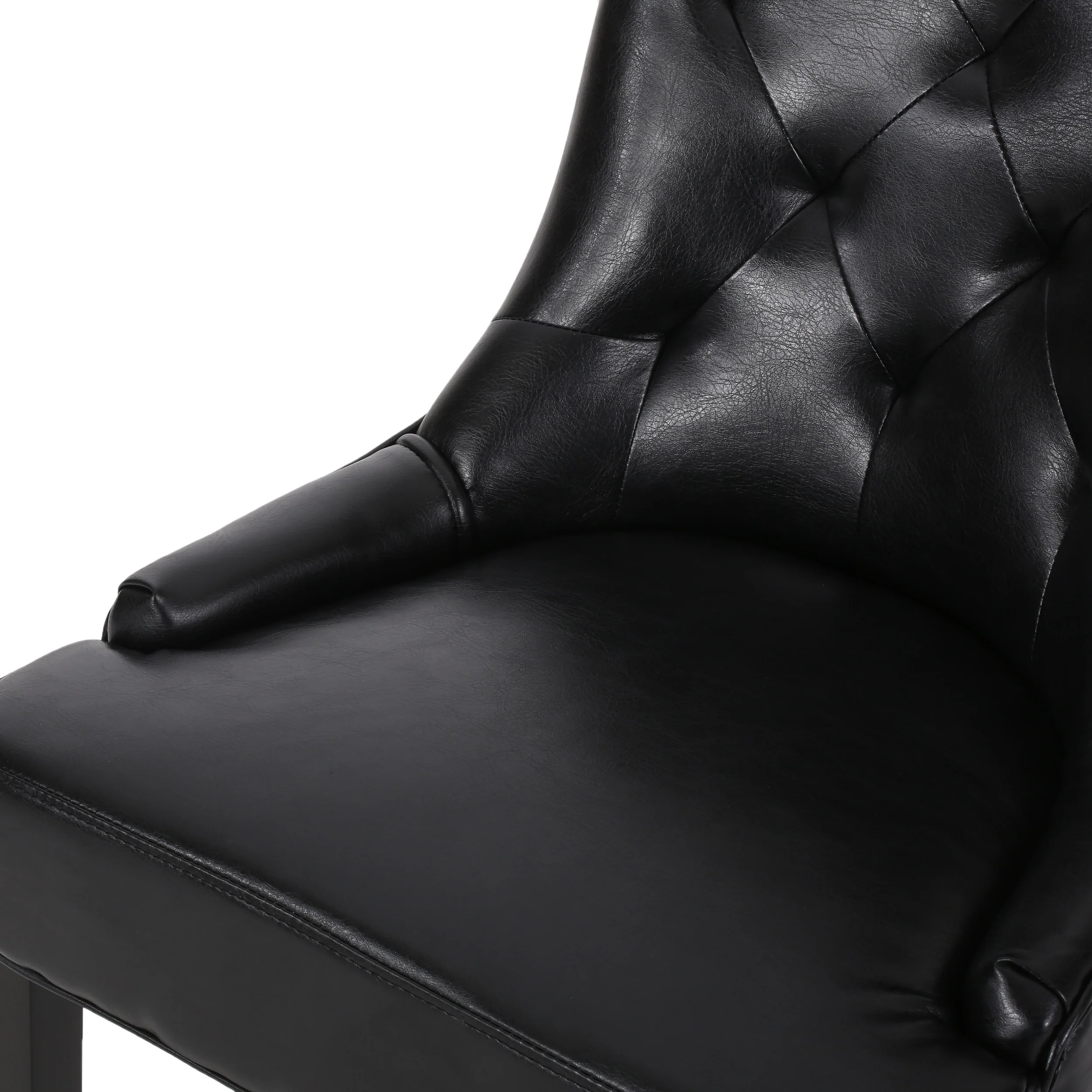 Maggie Contemporary Tufted Dining Chairs, Set of 2 - furnishings