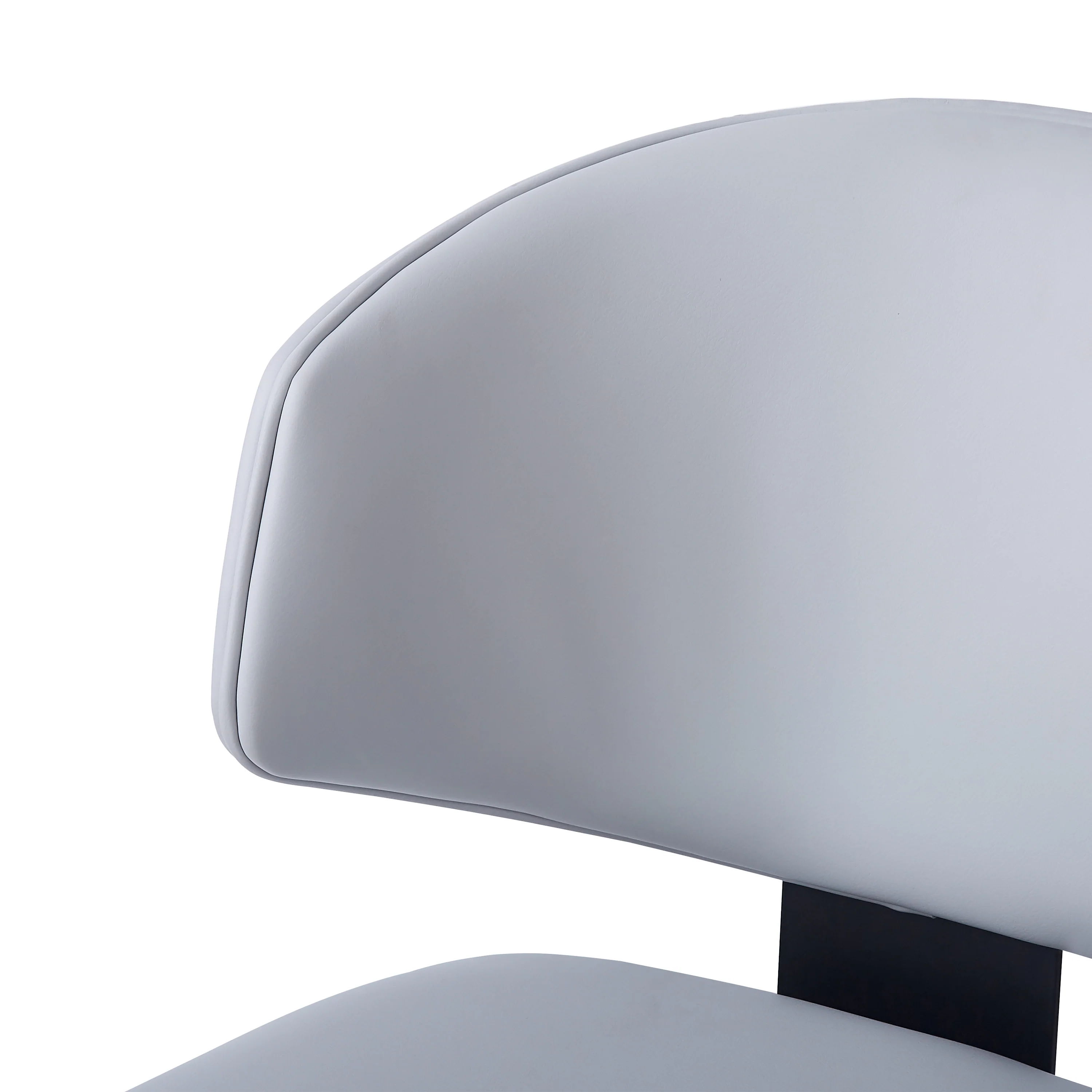 Lunare Modern PU Leather Upholstered Dining Chairs, Set of 2 - furnishings