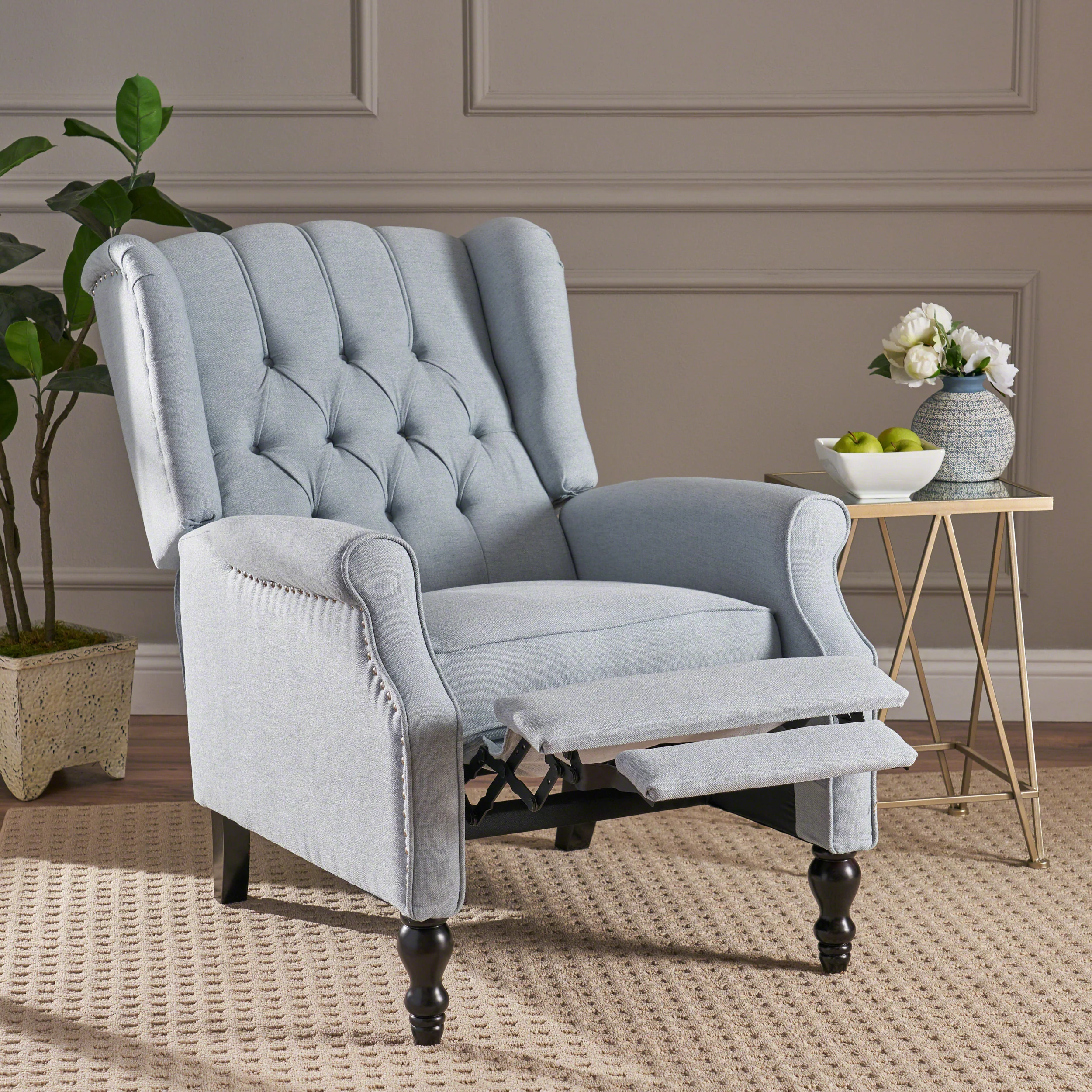 Elizabeth Tufted Back Recliner - furnishings
