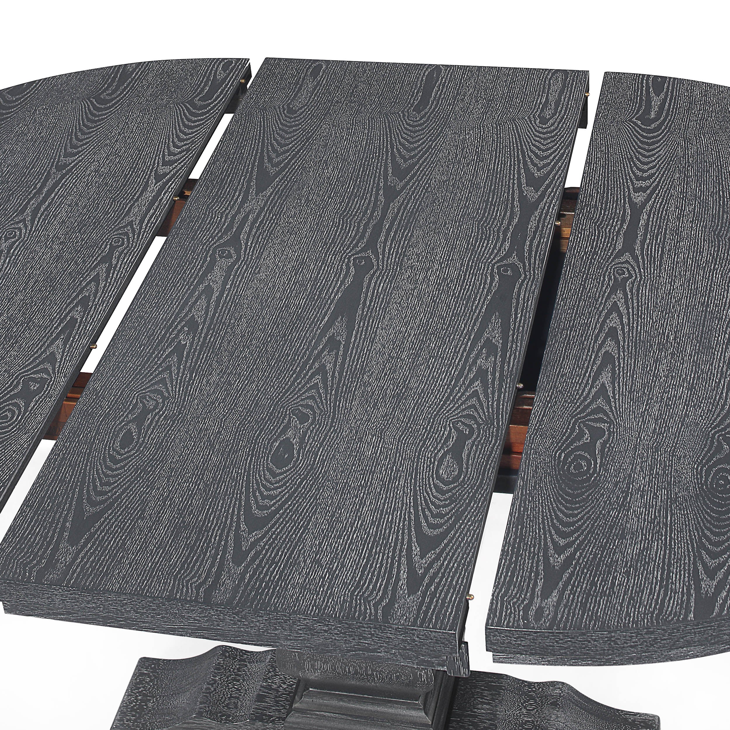 Dumars Traditional Upholstered Wood and Cane 5 Piece Dining Set - furnishings