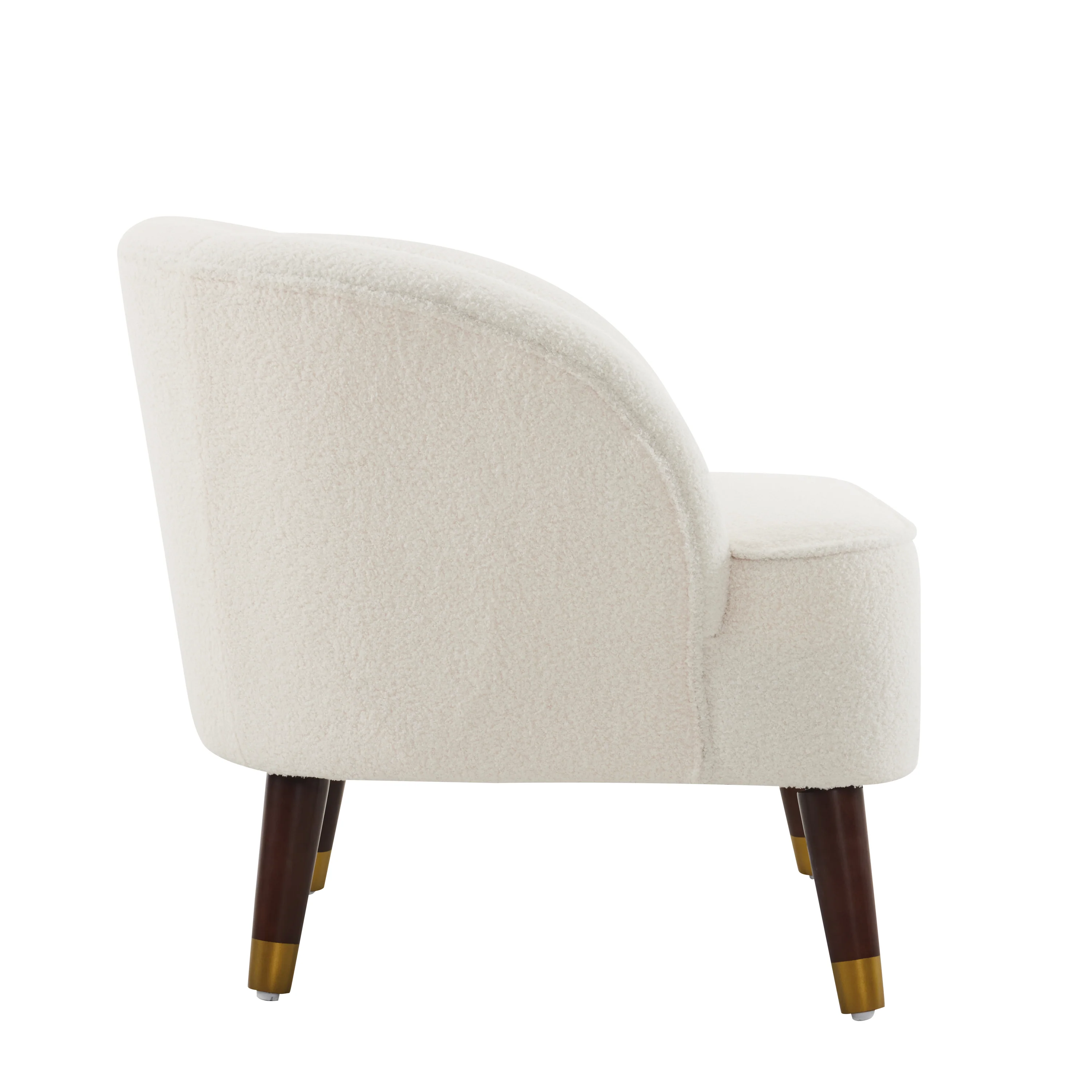 Veneras Velvet Barrel Club Chair - furnishings