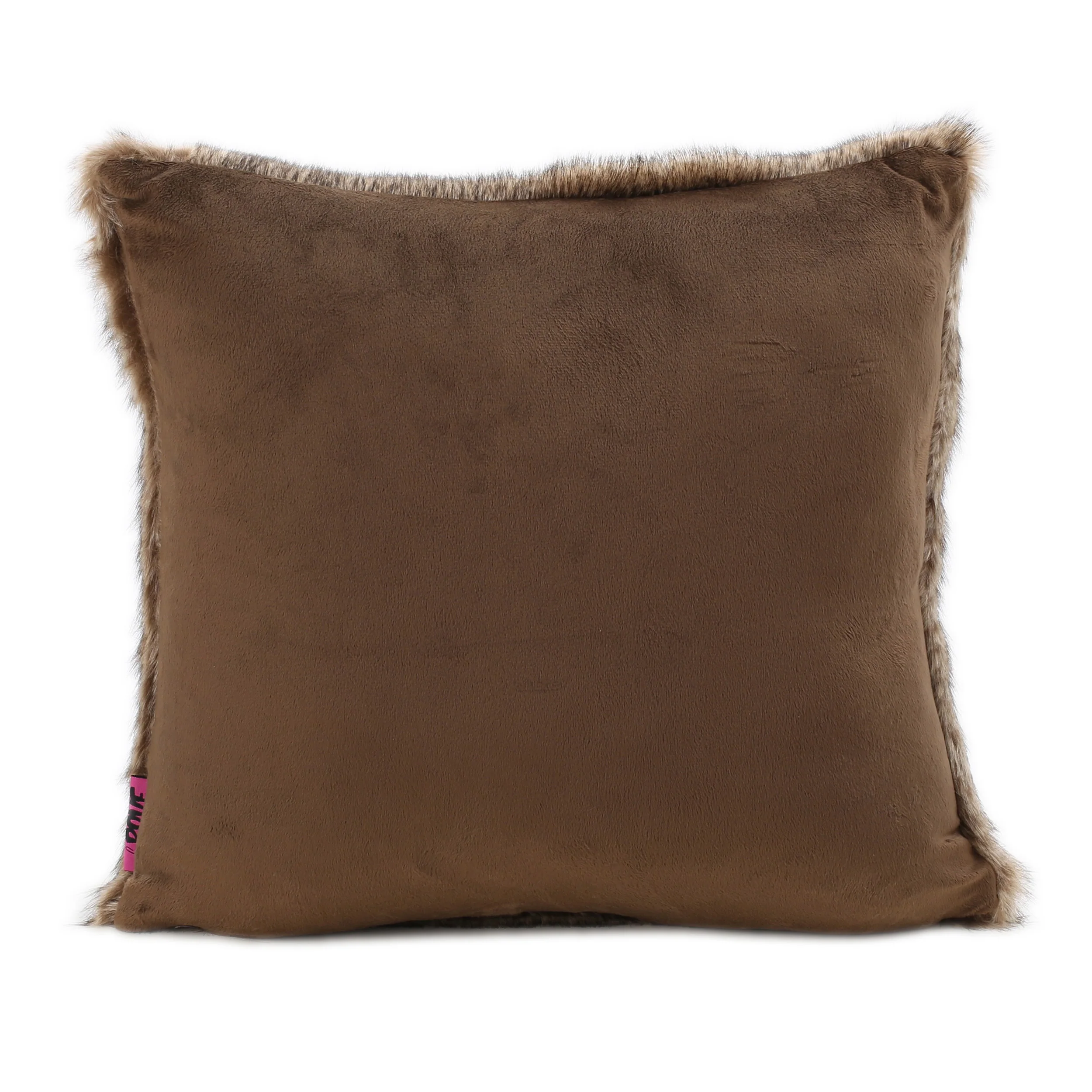 Ellison Modern Glam Faux Fur Throw Pillow - furnishings