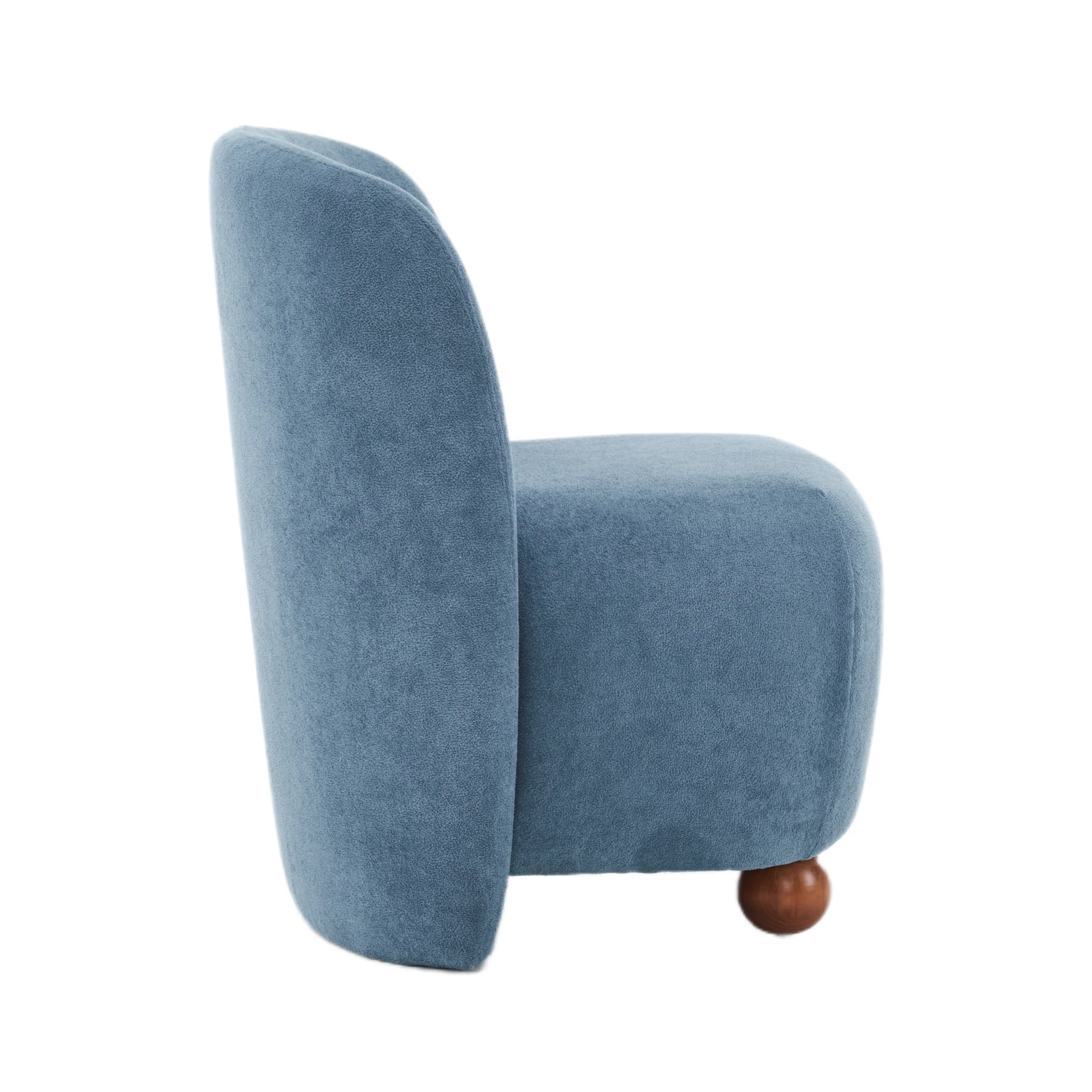Sallia Ultra-Soft Modern Low-Back Armless Accent Chair, Multiple Color - furnishings