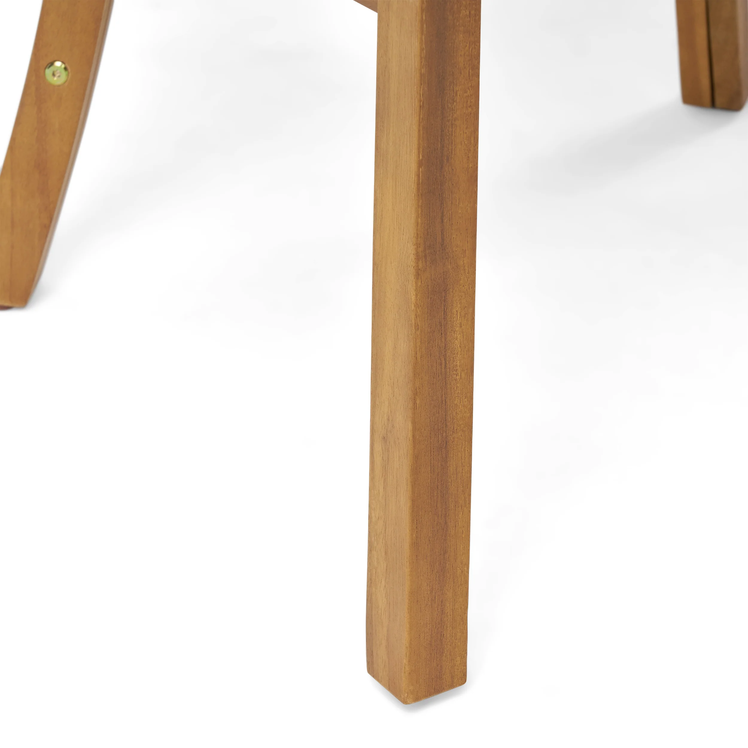 Rosin Outdoor Expandable 6 Seater Acacia Wood Dining Set - furnishings