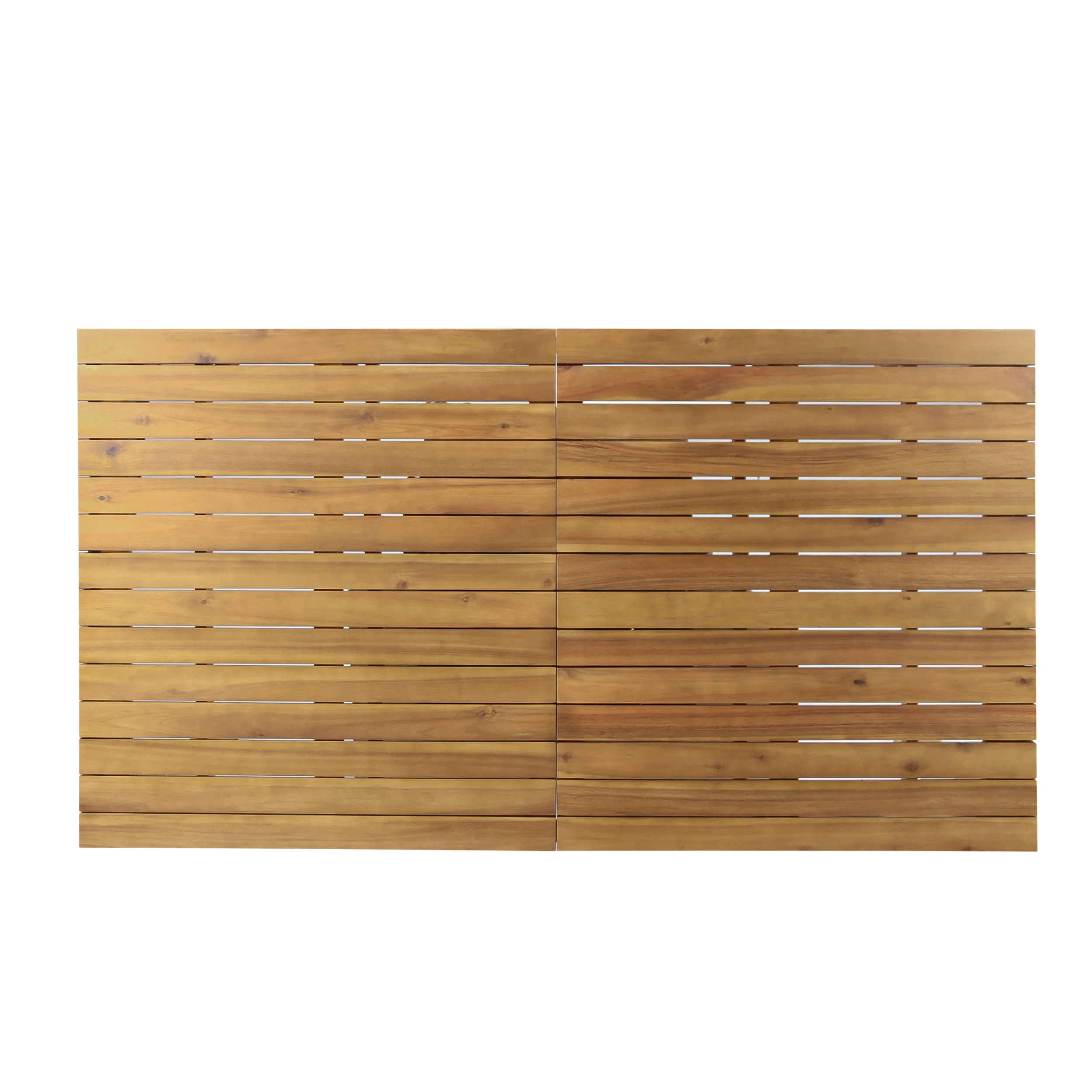 Chassidy Outdoor 8 Seater Acacia Wood Dining Set with Expandable Table - furnishings