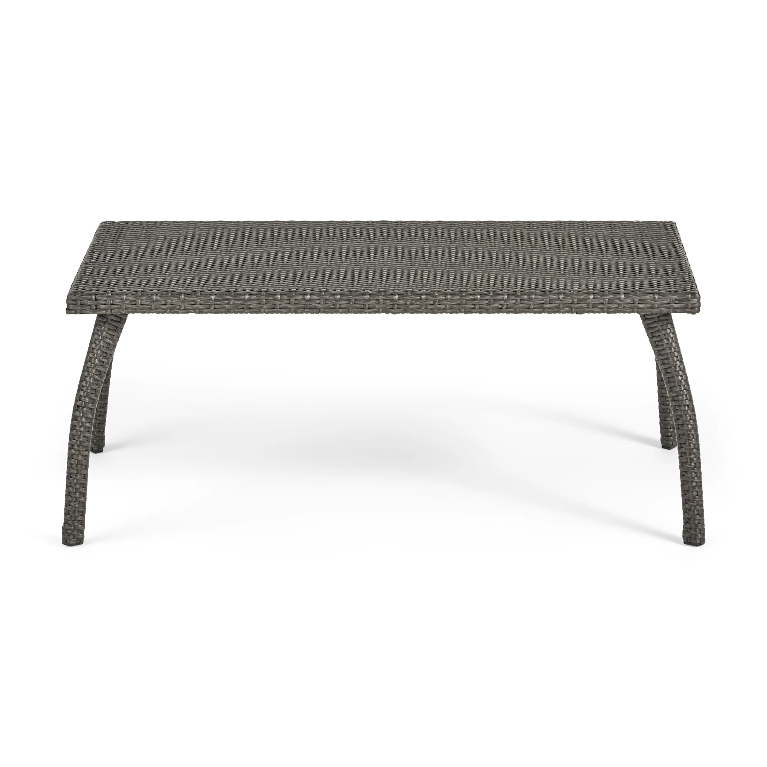 Voyage Outdoor 4 Piece Gray Wicker Chat Set with Cushions - furnishings