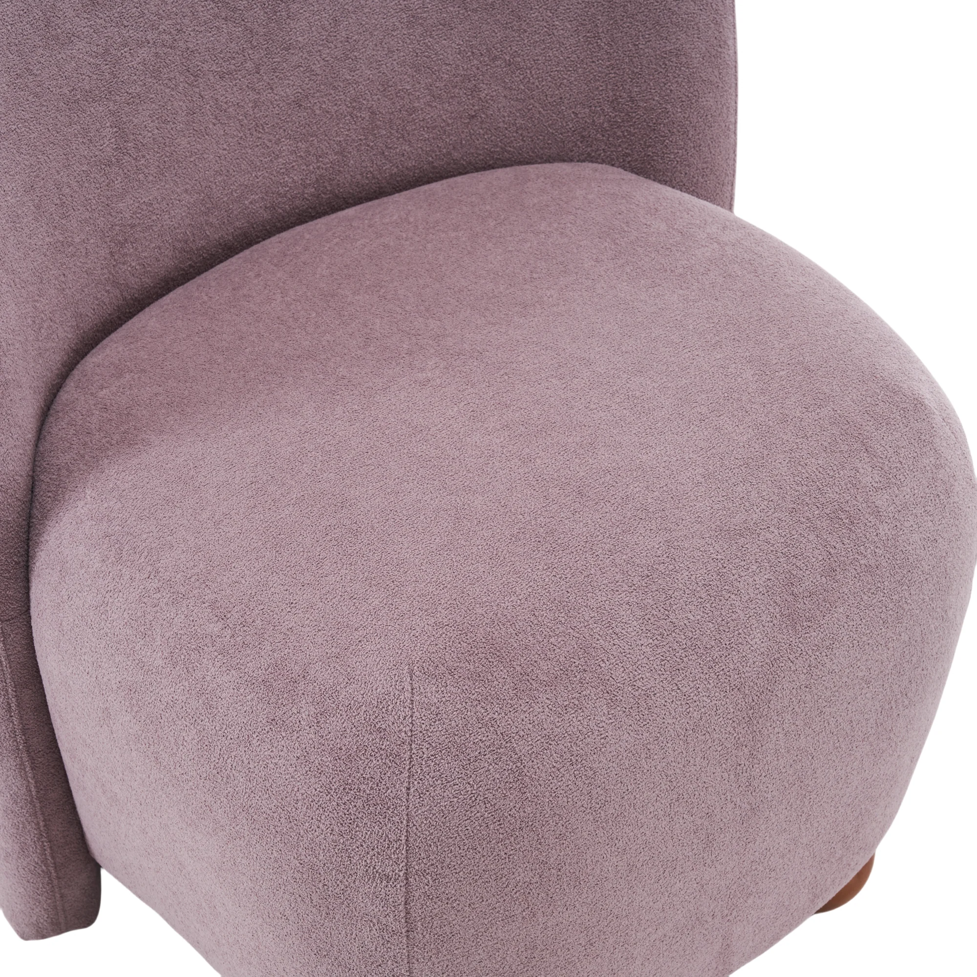 Sallia Ultra-Soft Modern Low-Back Armless Accent Chair, Multiple Color - furnishings