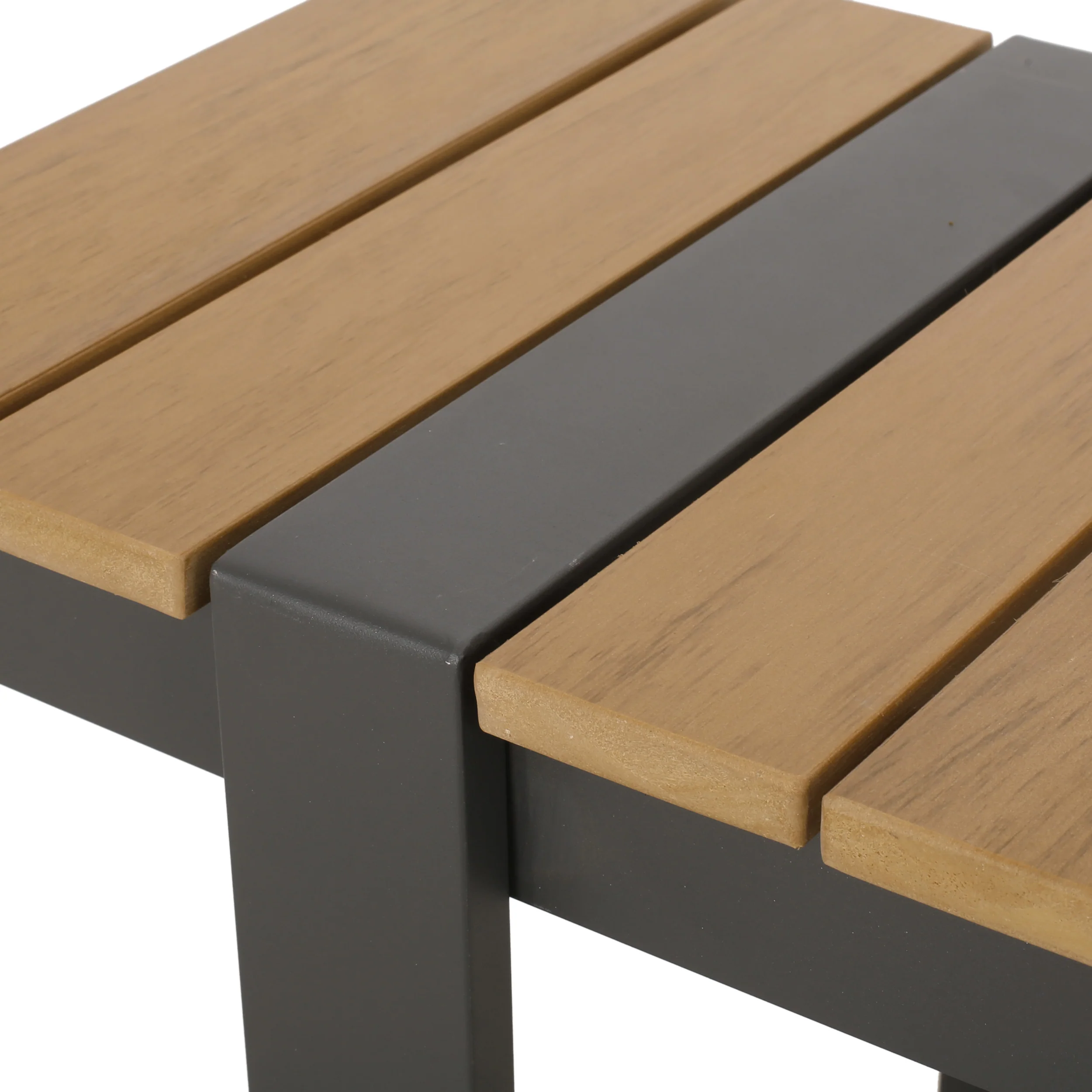 Mora Outdoor Aluminum Dining Bench - furnishings