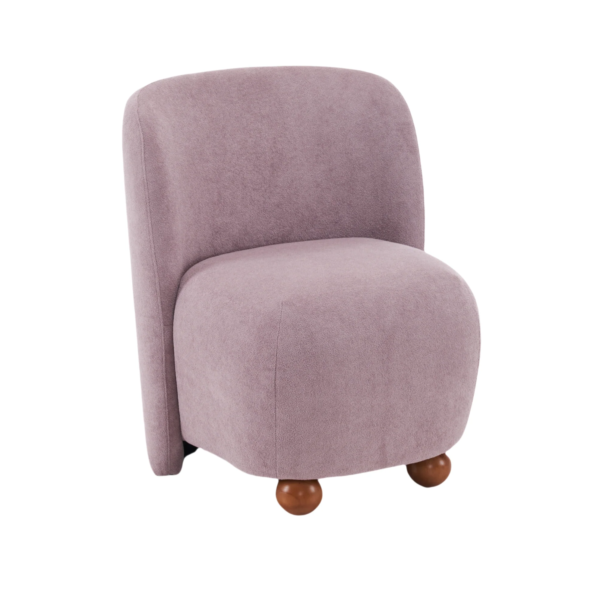 Sallia Ultra-Soft Modern Low-Back Armless Accent Chair, Multiple Color - furnishings
