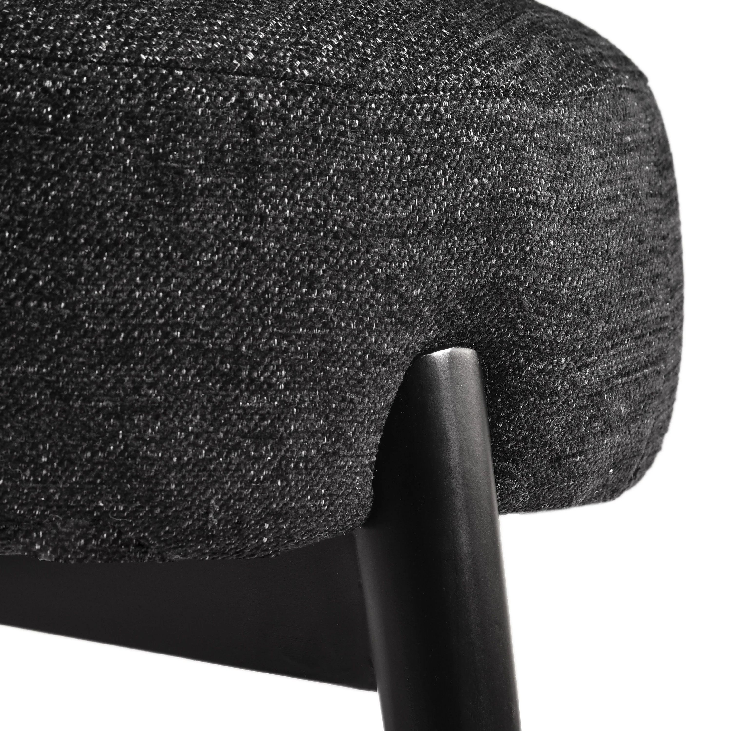 Acamar Acamar Polyester and Birch Wishbone Accent Chair - furnishings