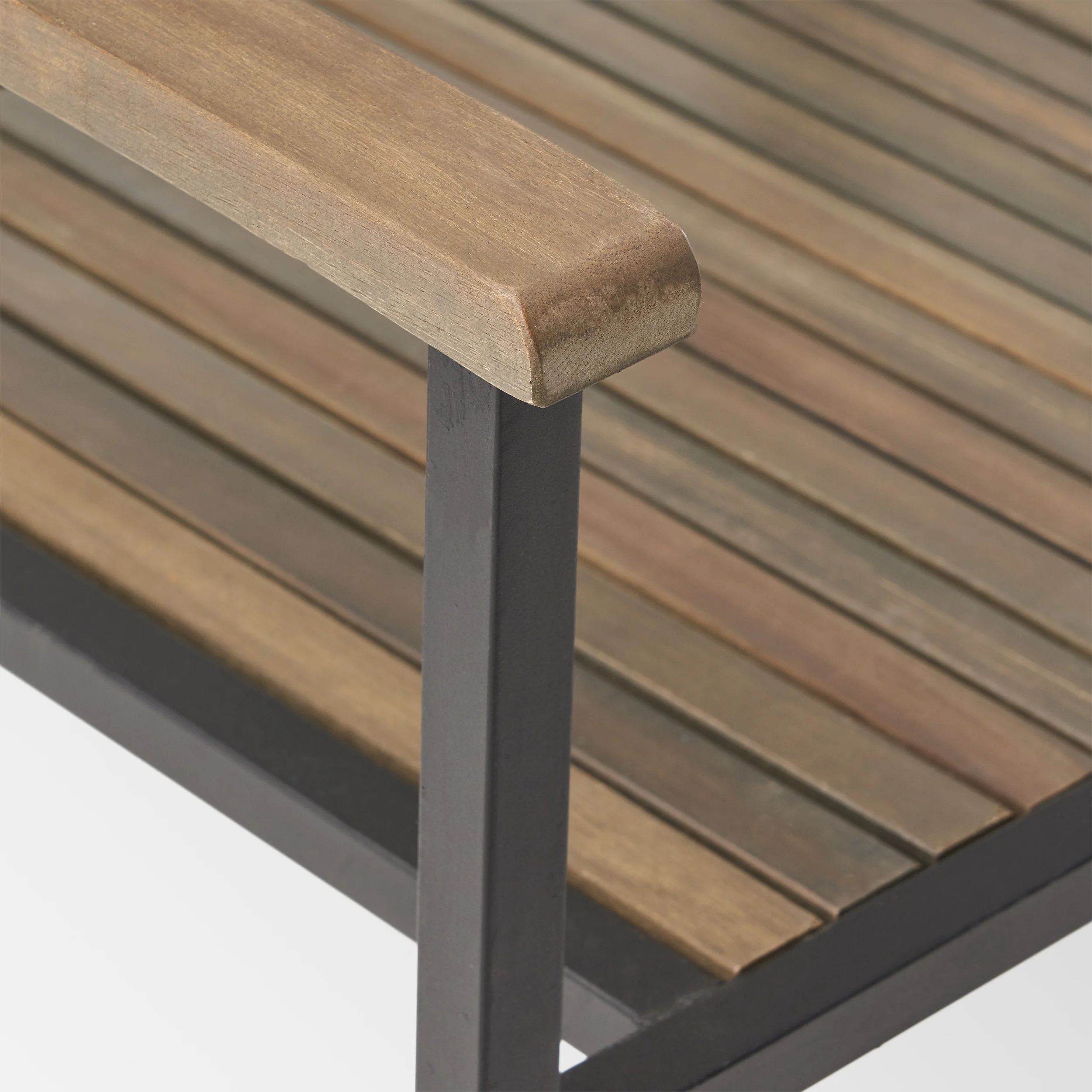 Tabitha Outdoor 4 Seater Acacia Wood Square Dining Set - furnishings
