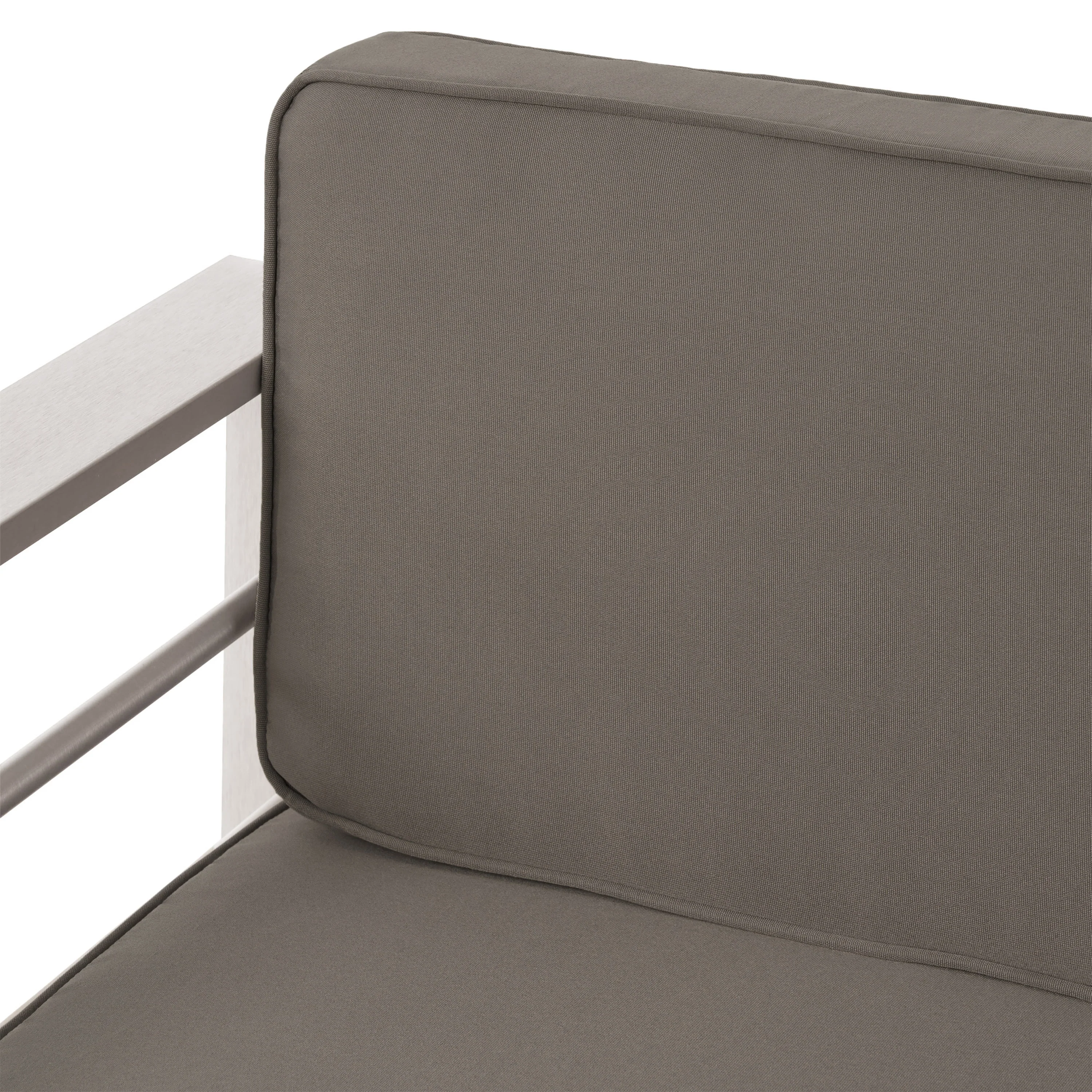Crested Bay Outdoor Aluminum Loveseat - furnishings