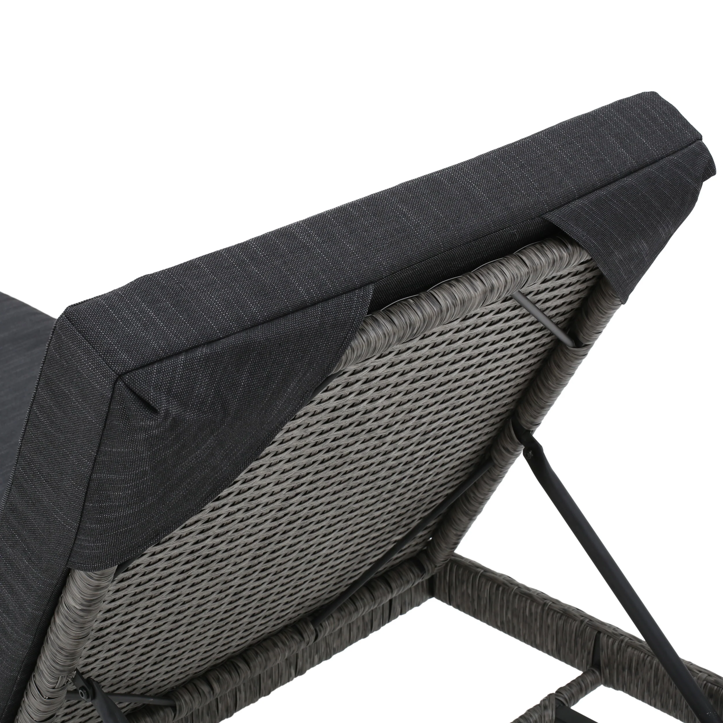 Phillips Outdoor 13 Pc Wicker Patio Set w/Water Resistant Cushions - furnishings